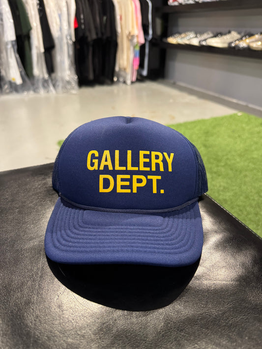 Gallery Dept. Trucker Hat Navy/Yellow