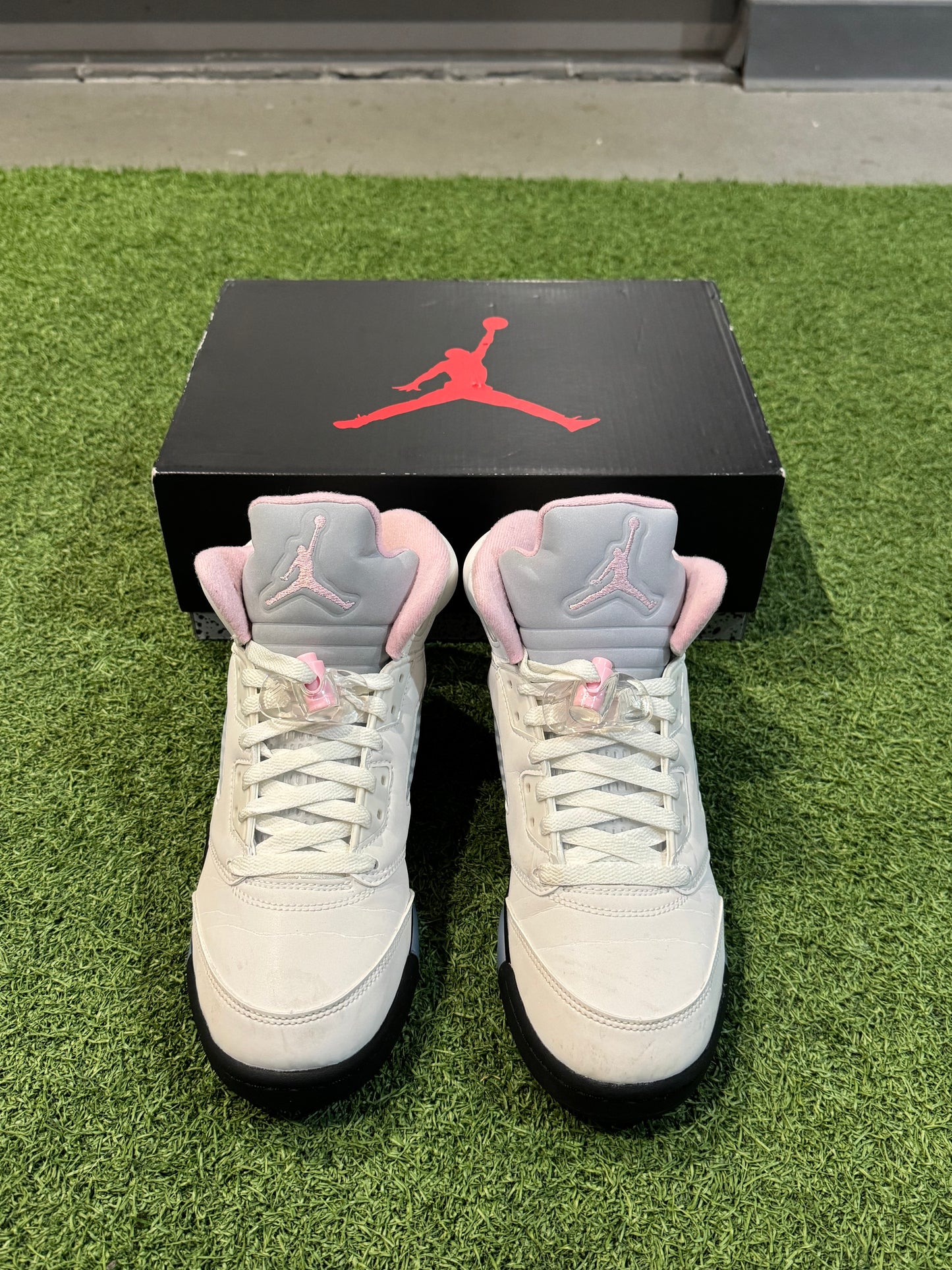 Jordan 5 Medium Soft Pink (7Y)