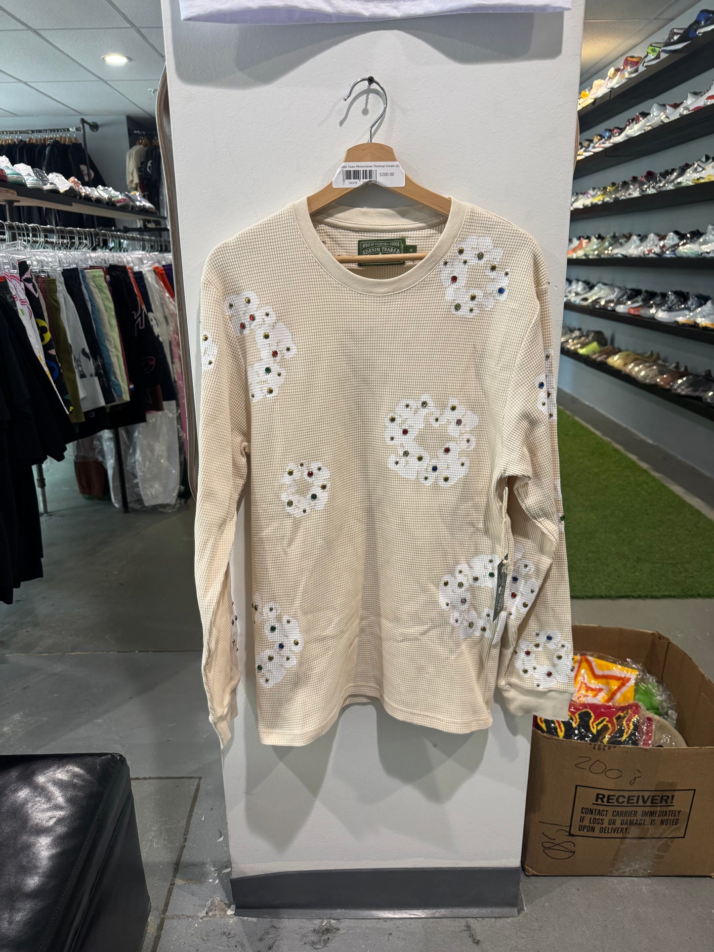 Denim Tears Rhinestone Thermal Cream