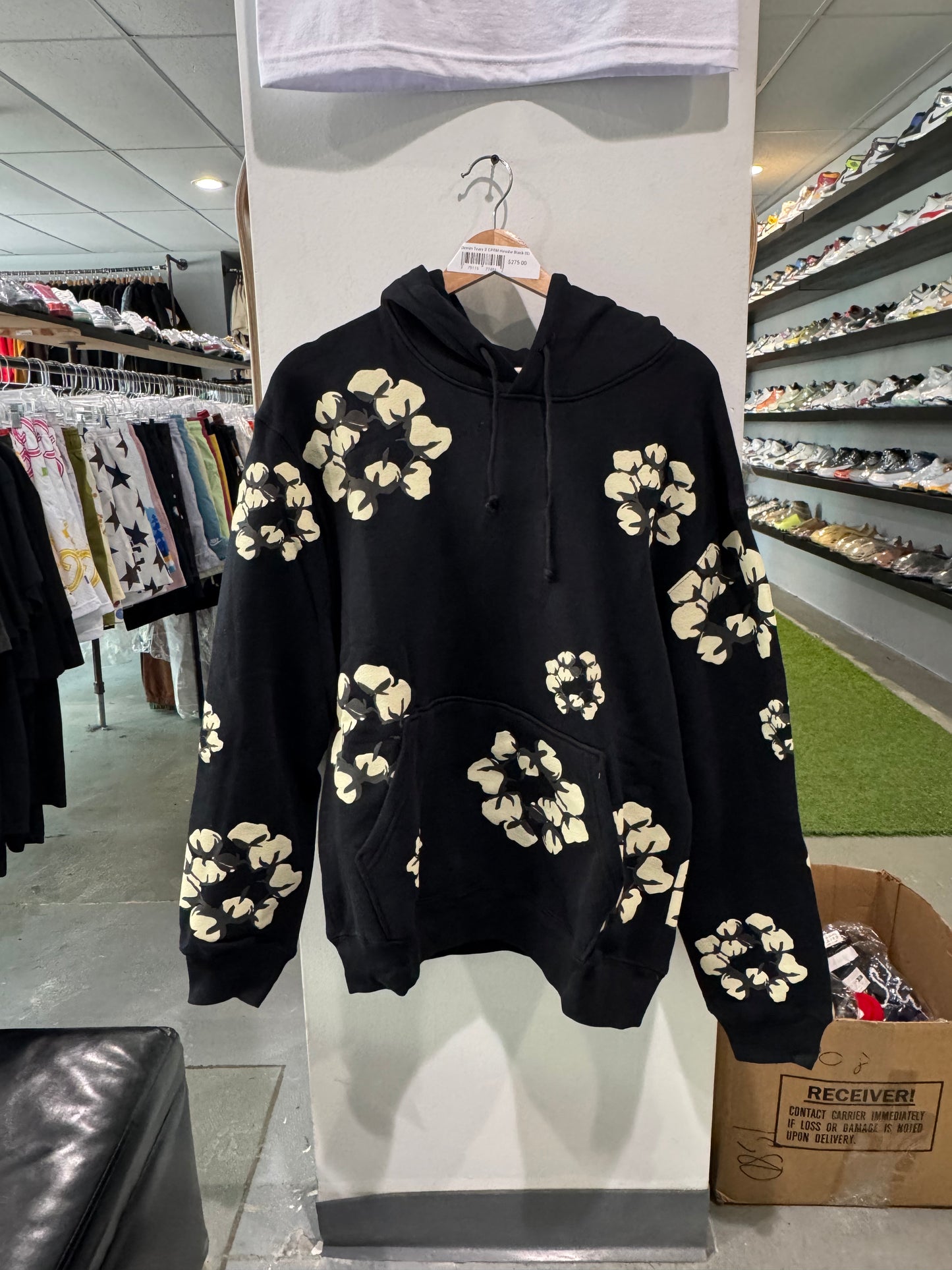 Denim Tears x CPFM Hoodie Black