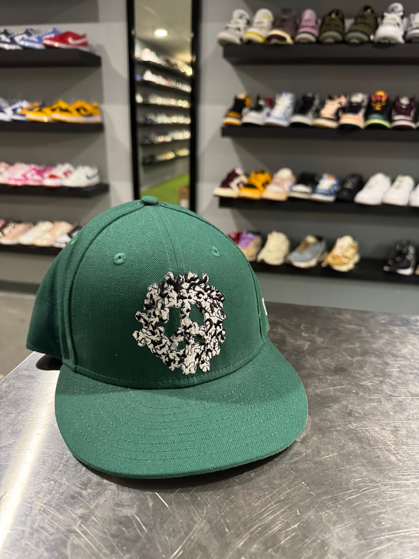 Denim Tears Peace Fitted Hat Green (7 5/8)