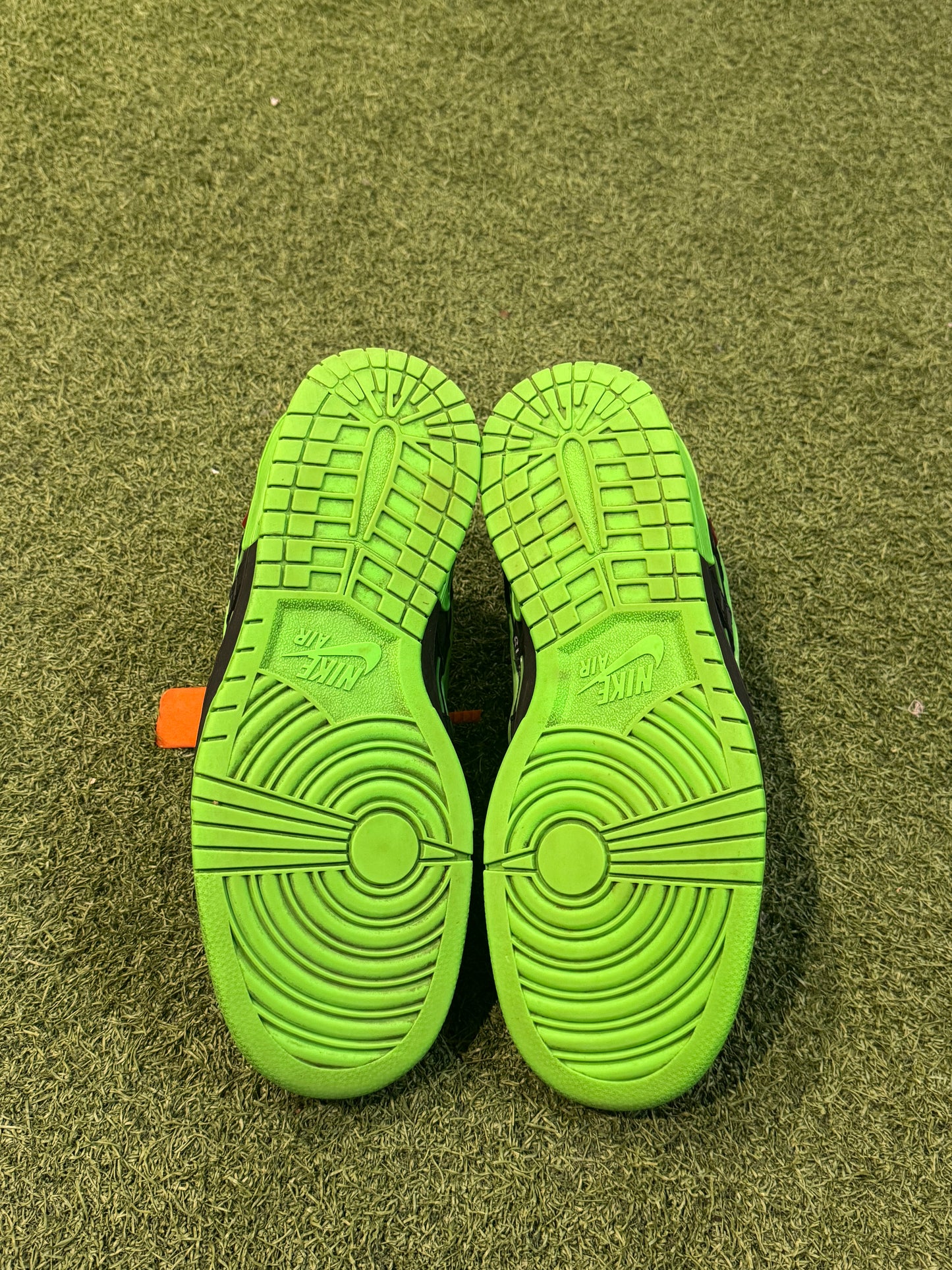 Off-White Rubber Dunk Green Strike (10.5)