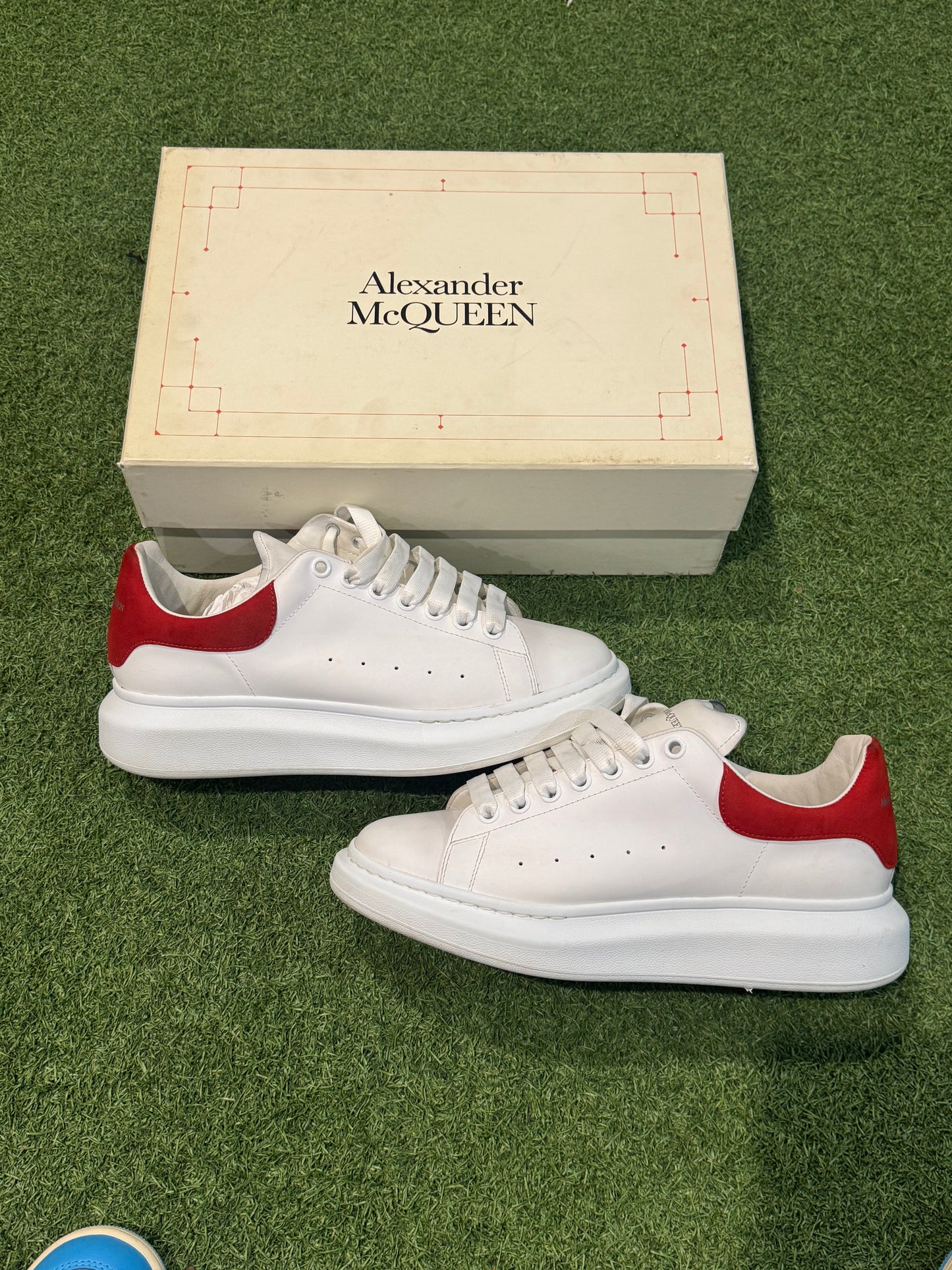 Alexander McQueen Sneaker White/Red (43)