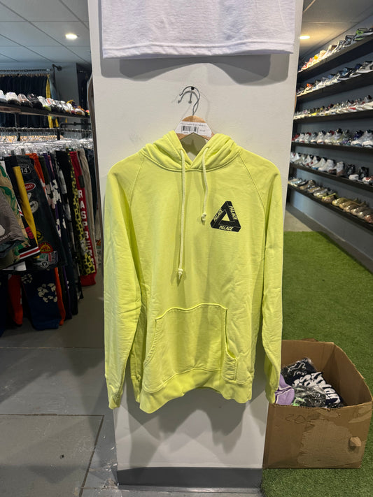 Palace Hoodie Bright Yellow (L)