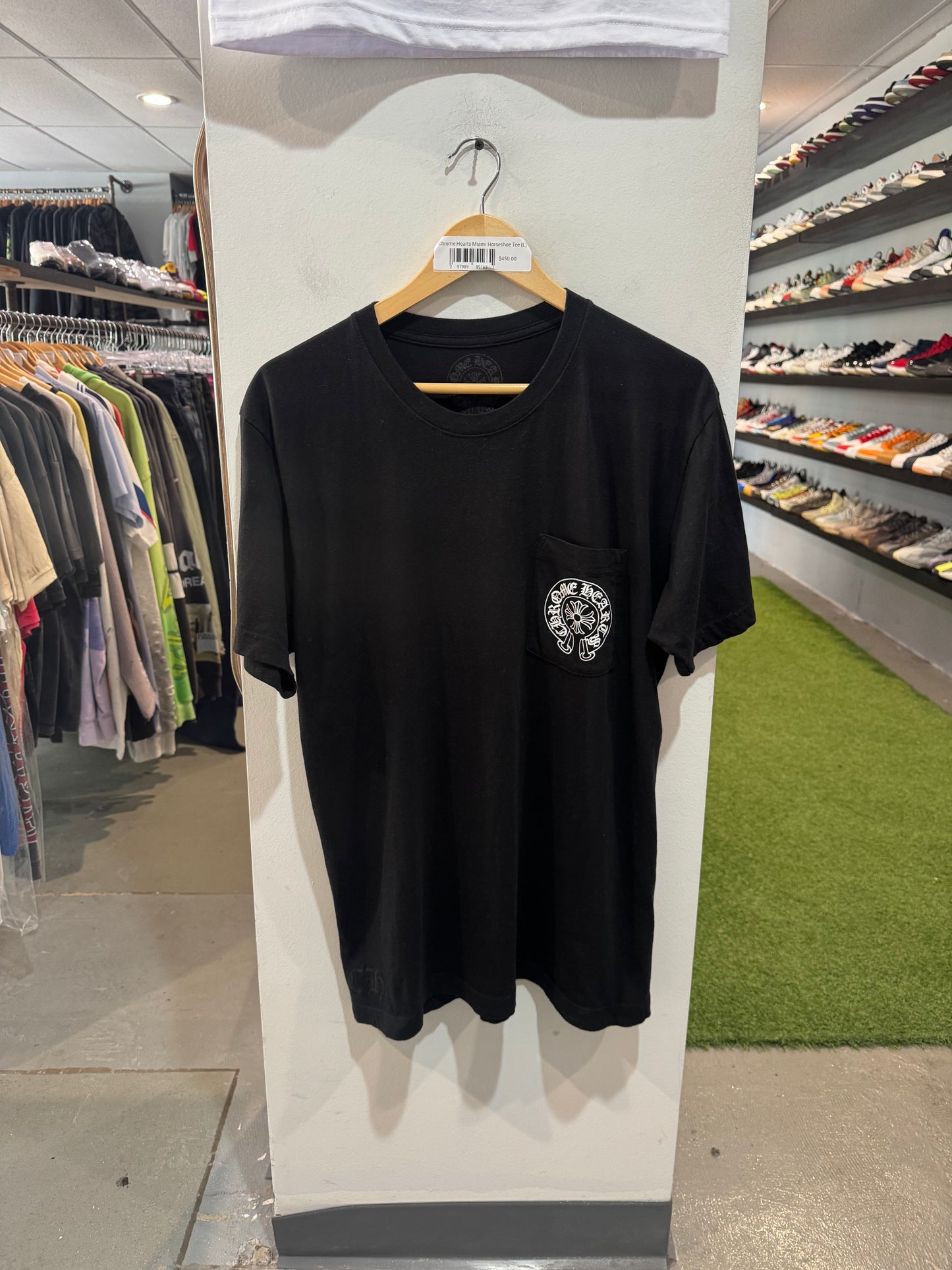 Chrome Hearts Miami Horseshoe Tee (L)