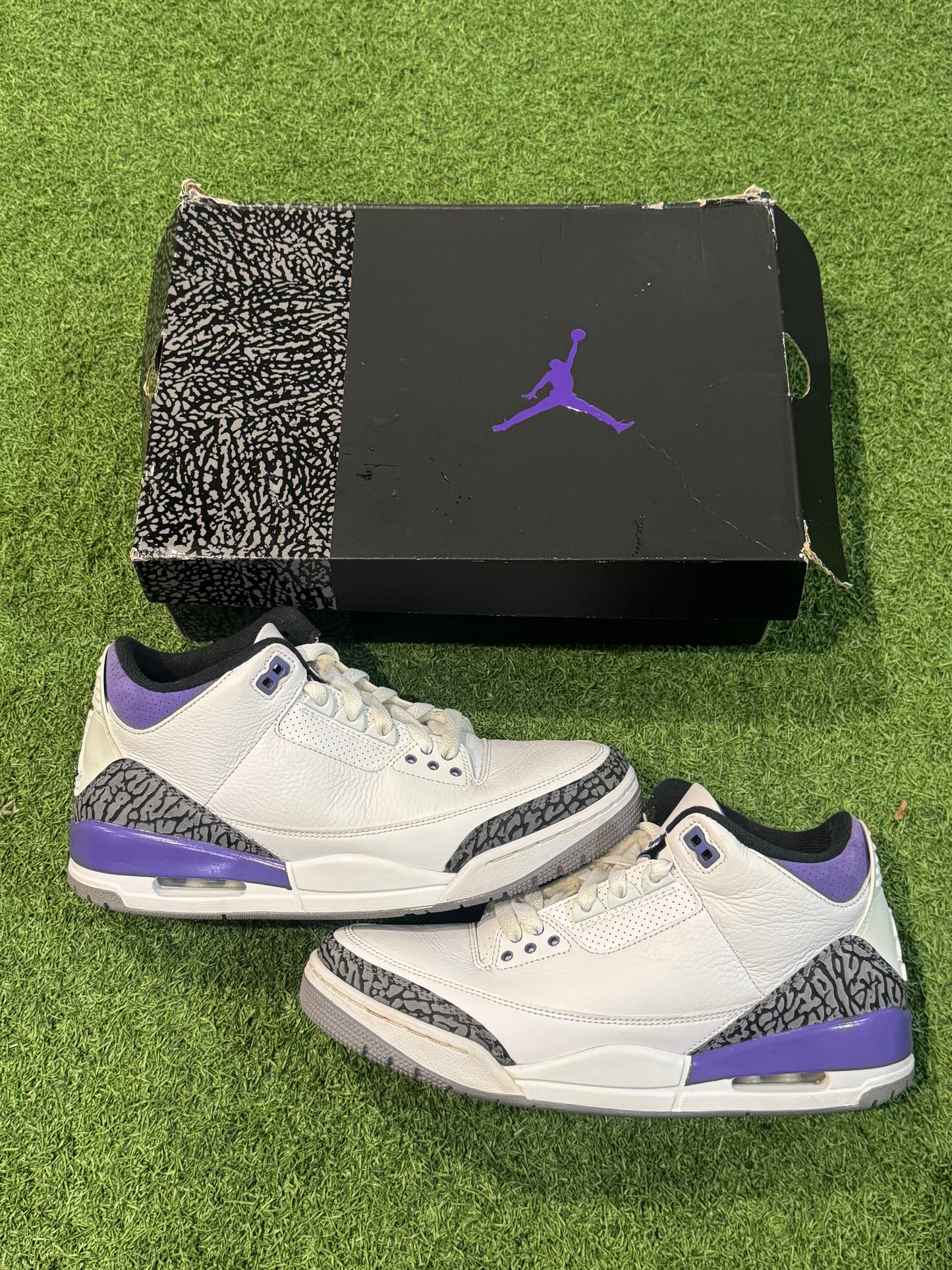 Jordan 3 Dark Iris (9.5)