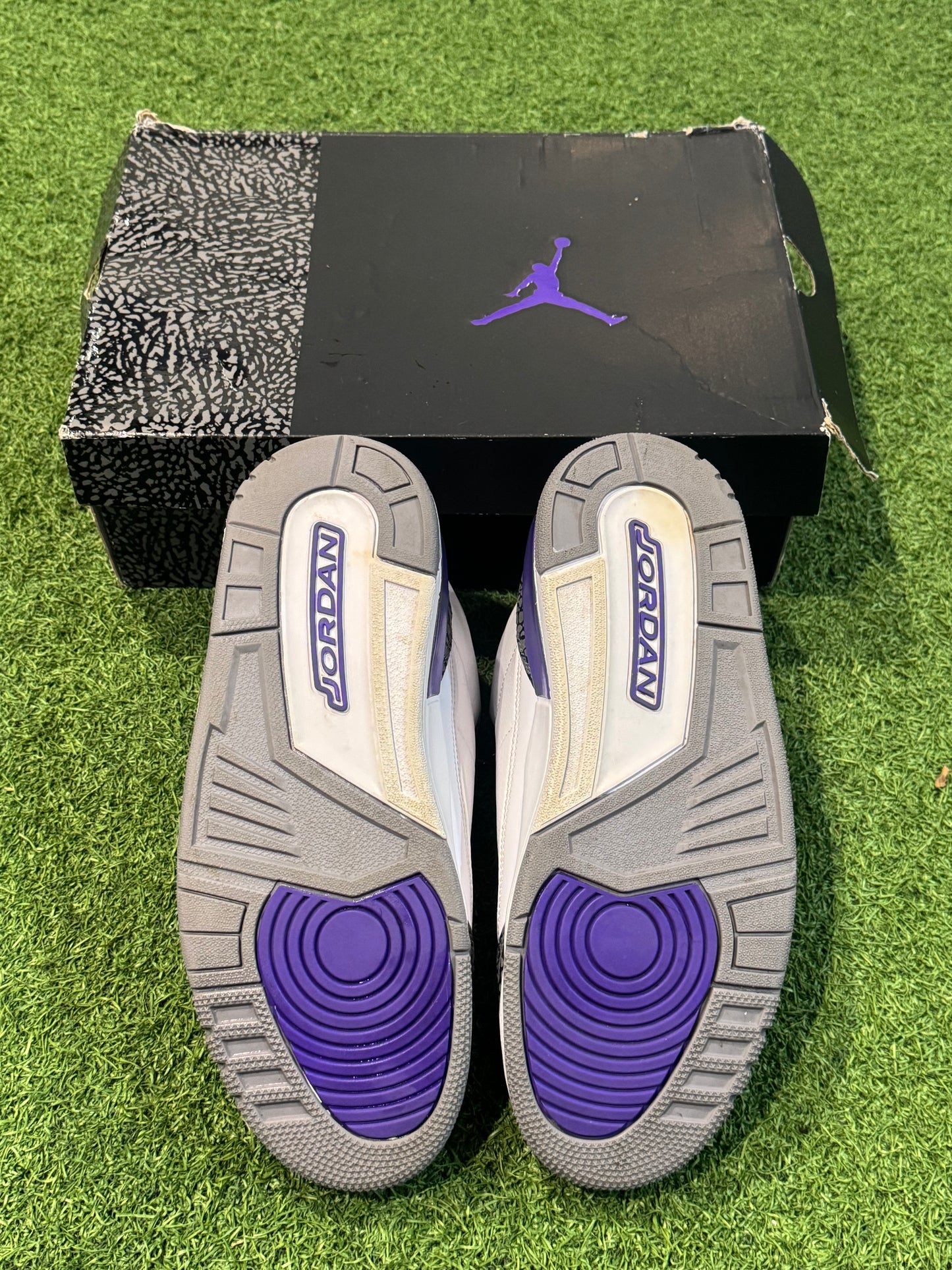 Jordan 3 Dark Iris (9.5)