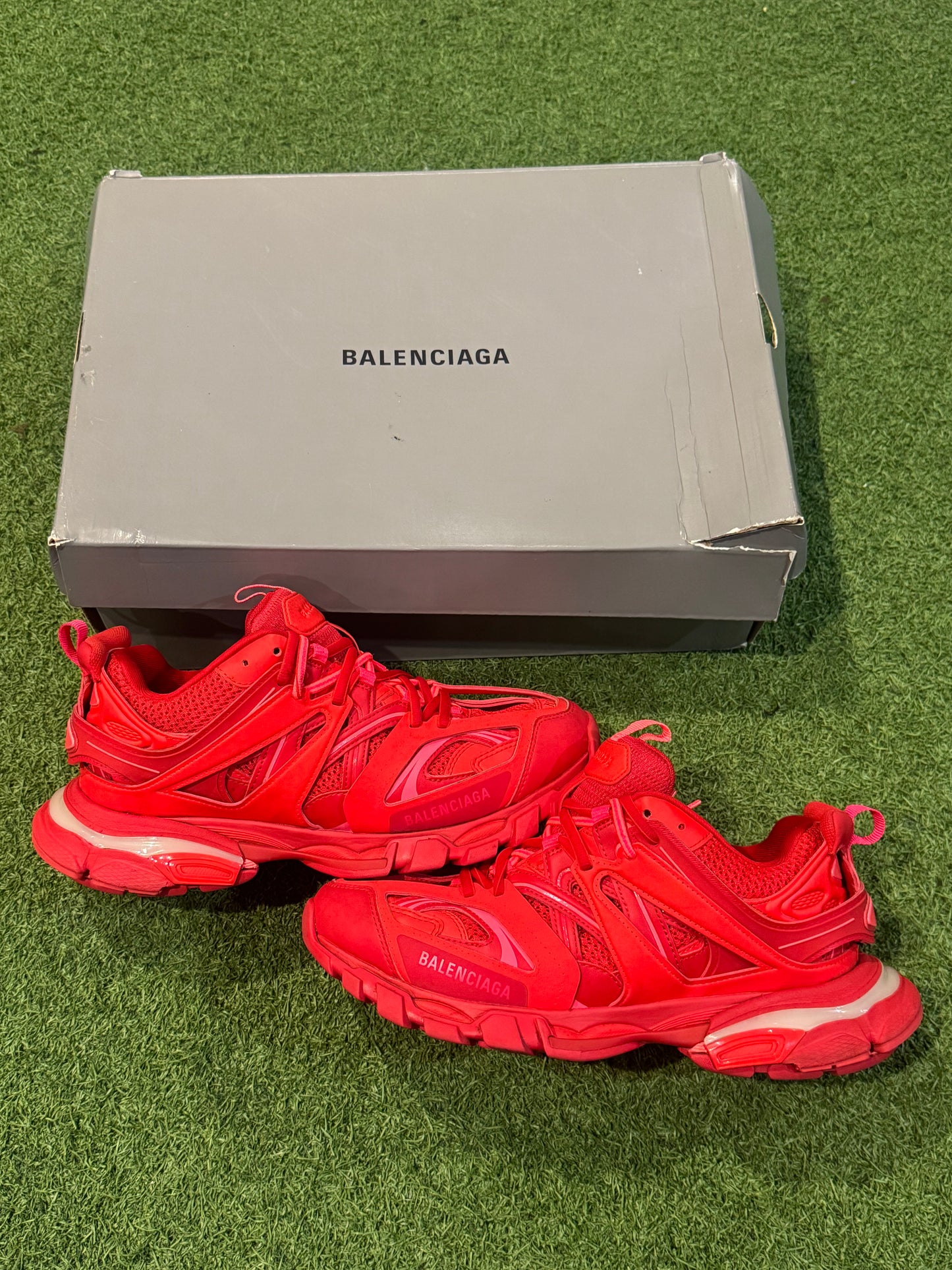 Balenciaga LED Track Runner Red (10)