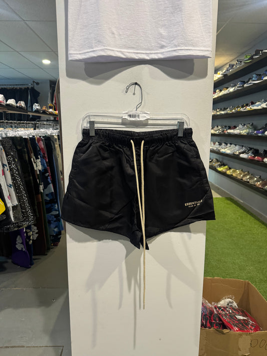 Essentials Nylon Shorts Black/White