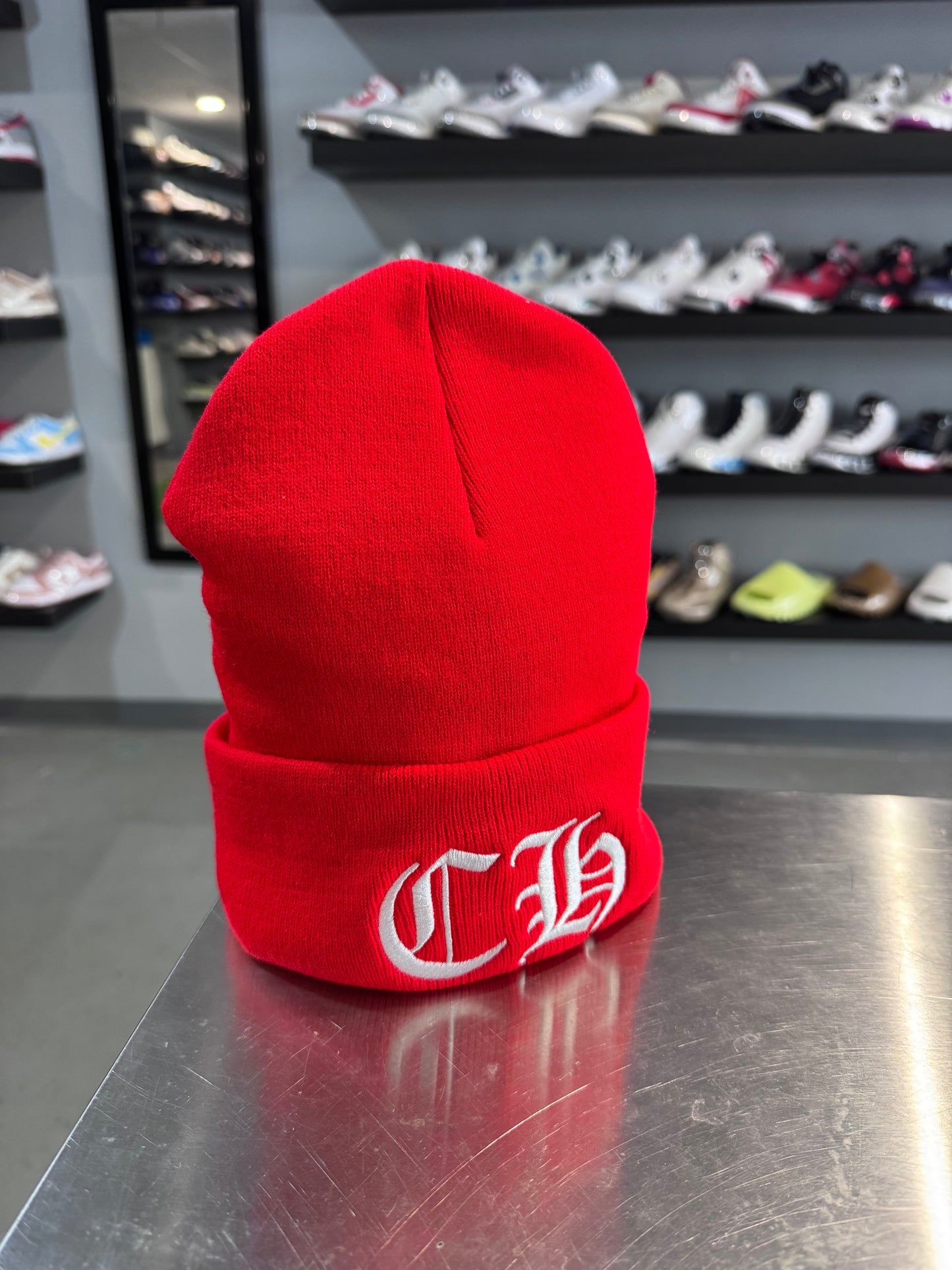 Chrome Hearts Beanie Red