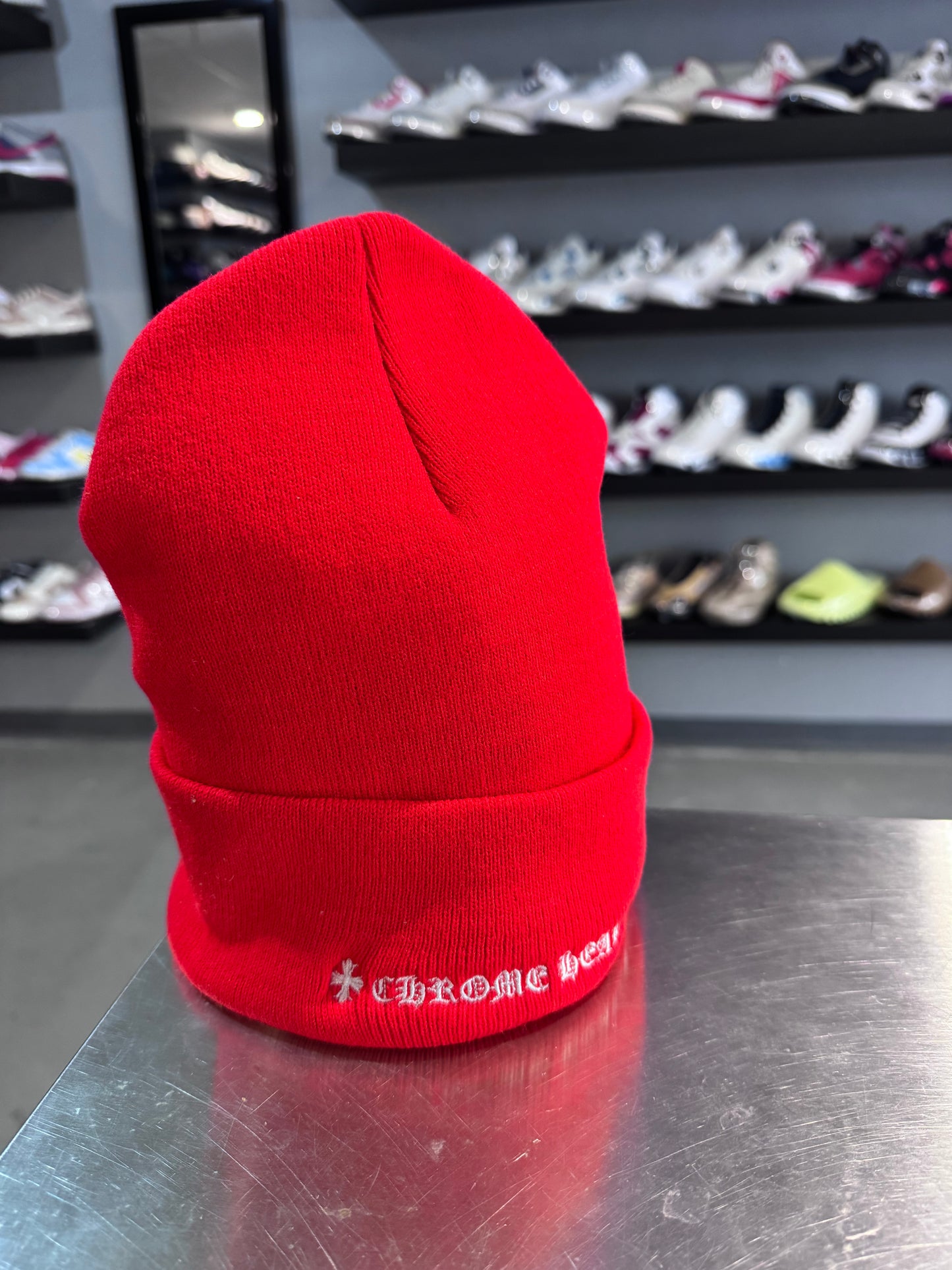 Chrome Hearts Beanie Red