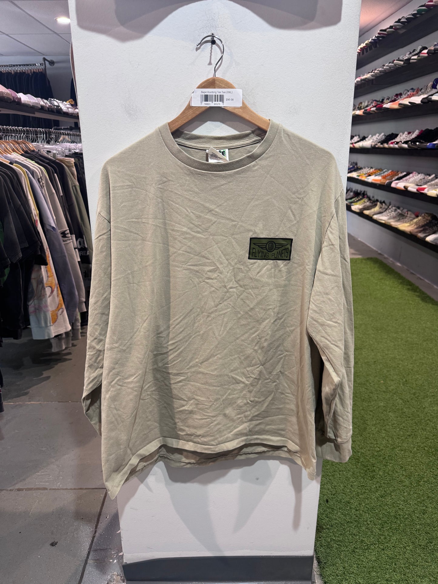 Bape Hunting Tee Tan (XXL)