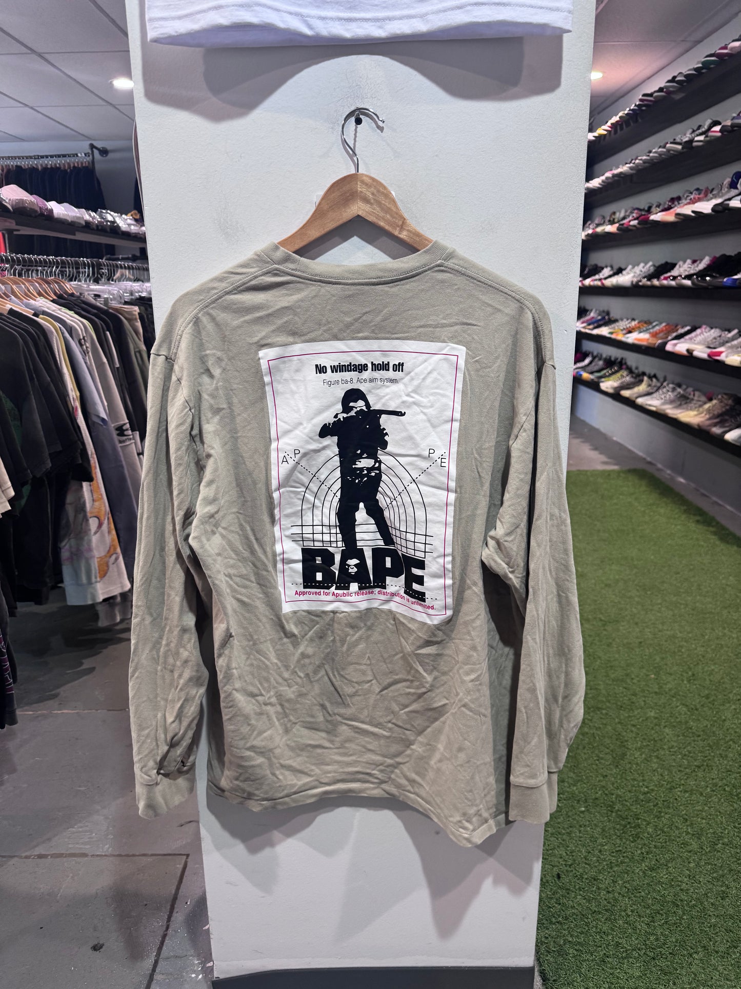 Bape Hunting Tee Tan (XXL)