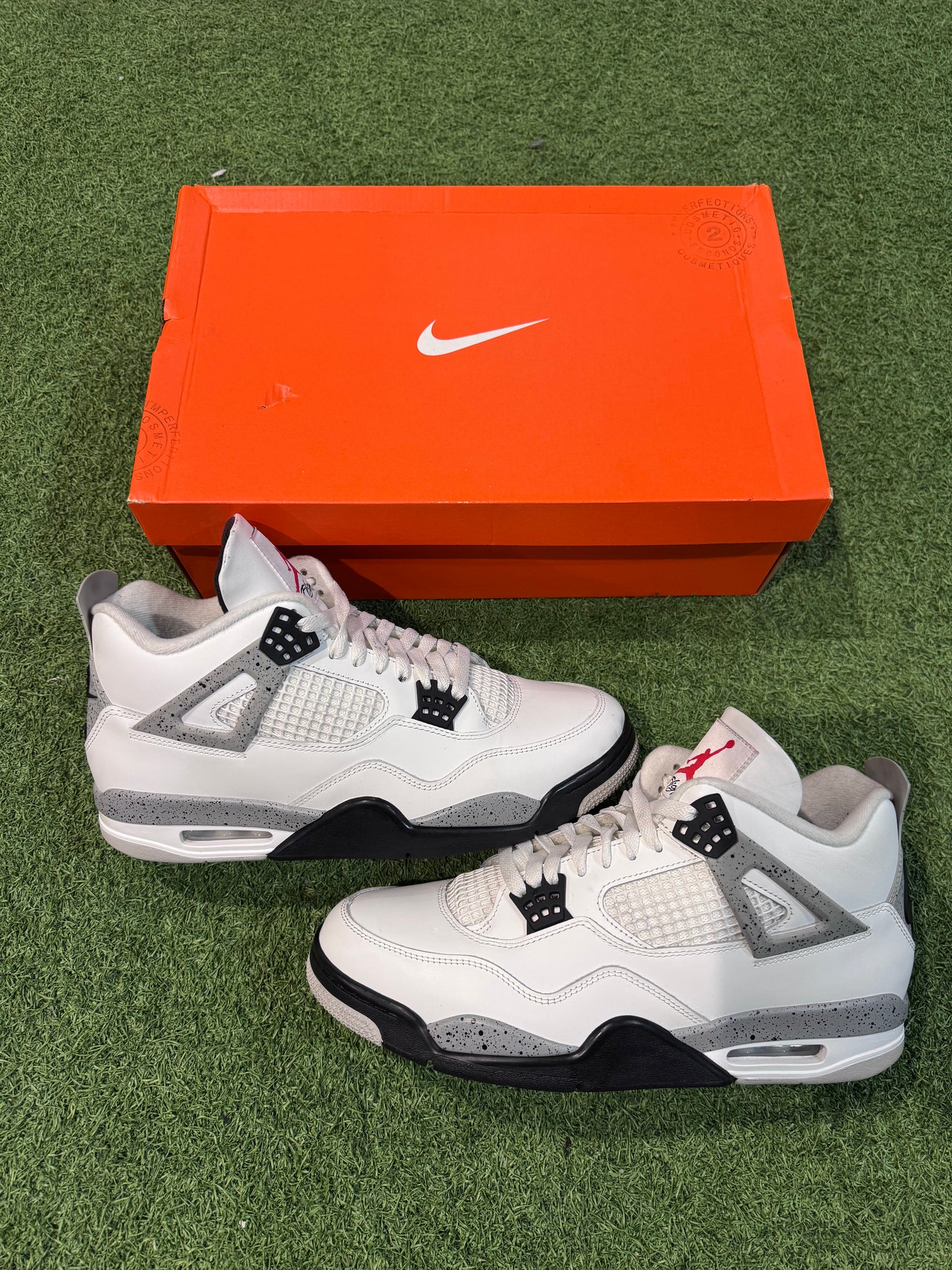 Jordan 4 White Cement (B-Grade) (11.5)