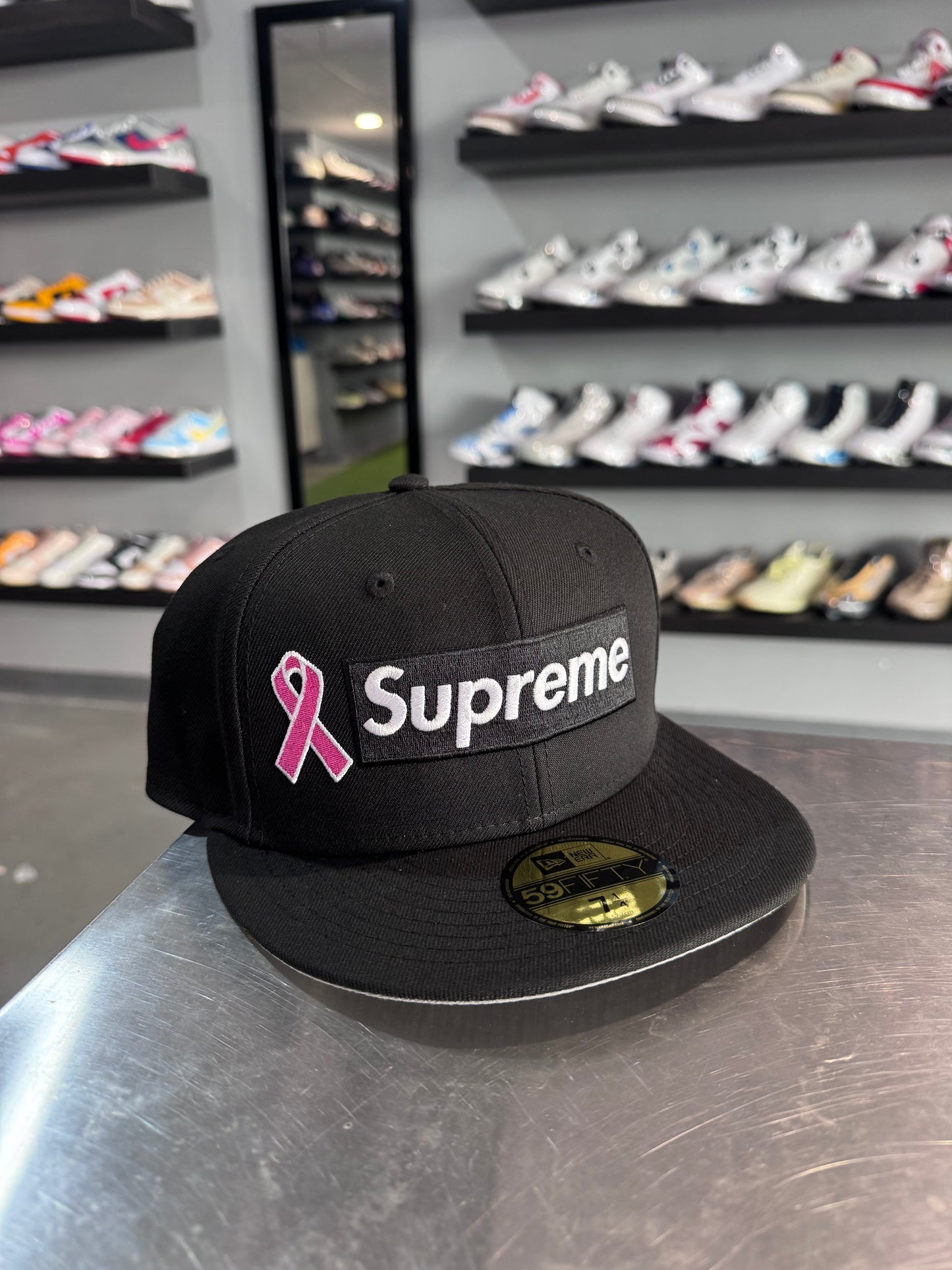 Supreme Breast Cancer Awareness Fitted (7 1/4)
