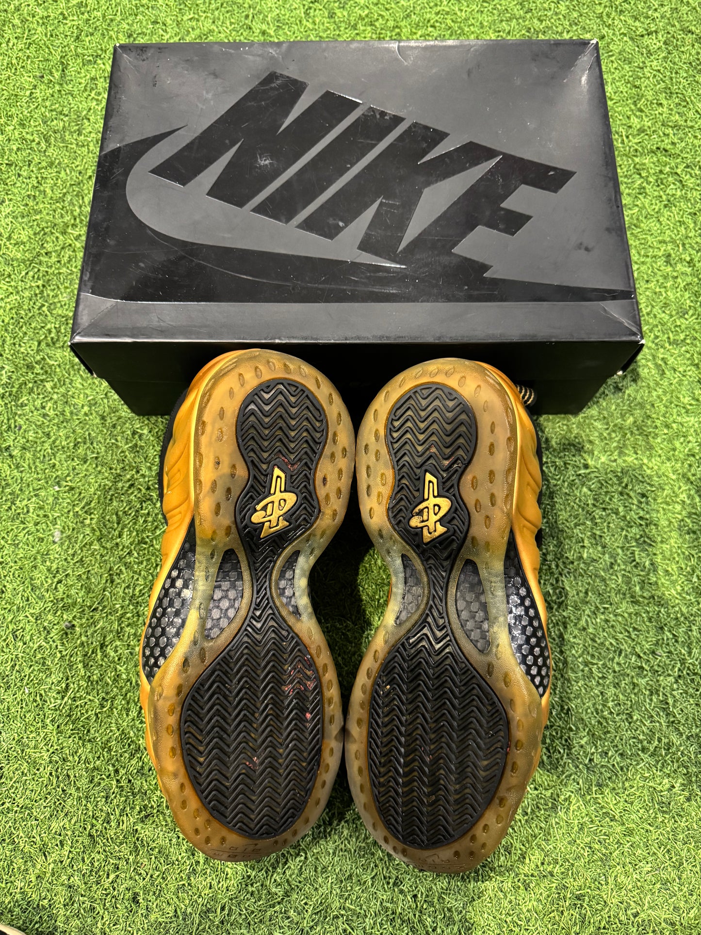 Nike Foamposite Metallic Gold 2014 (9.5)