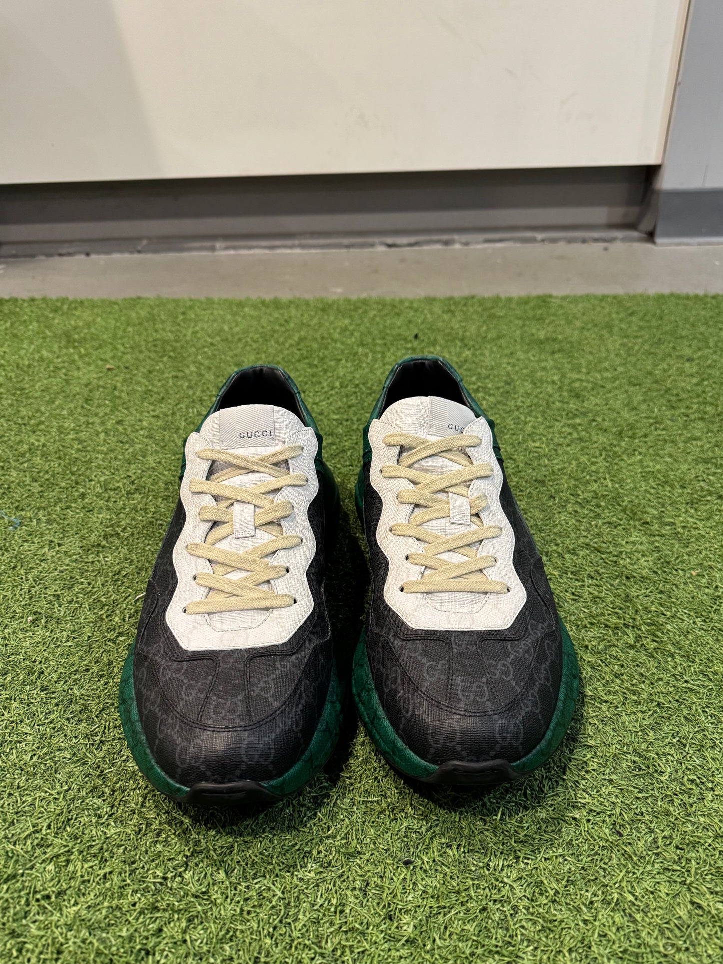 Gucci Rhyton Sneaker Green/Black (13)