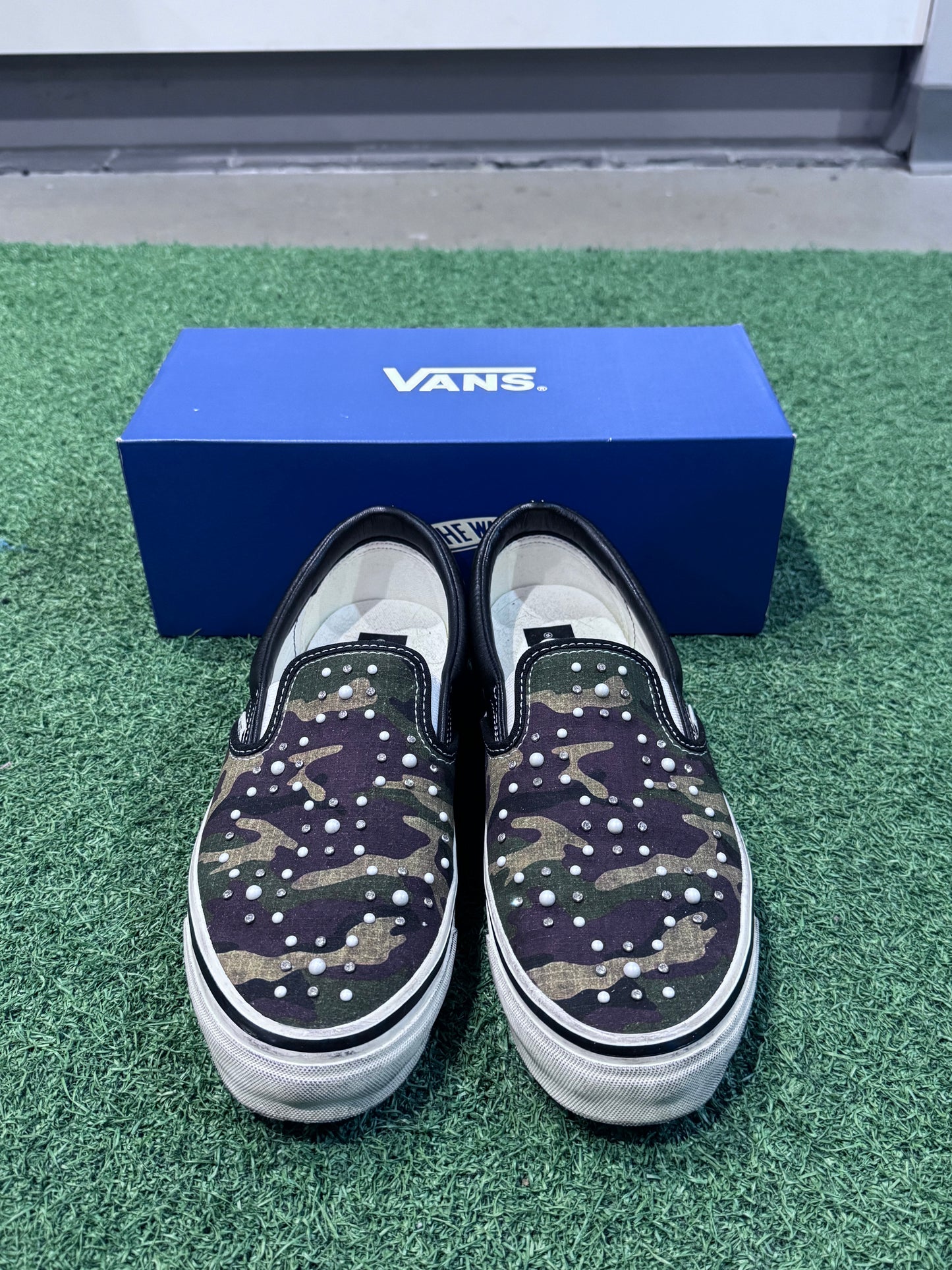 Vans Slip On Pearlized Camo (10.5)