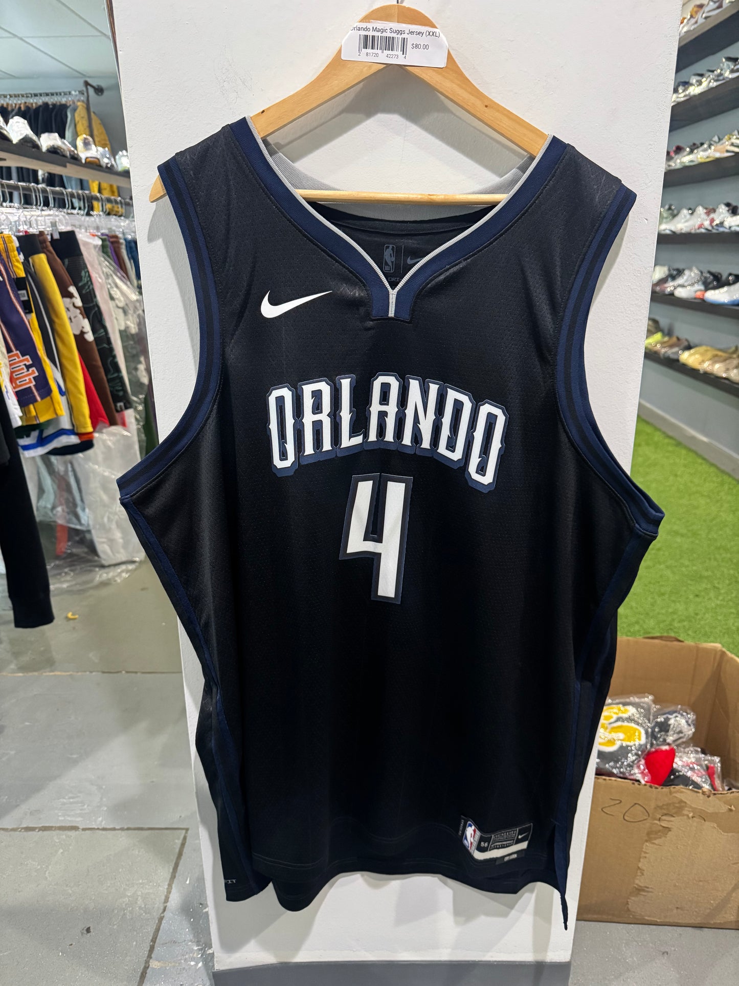 Orlando Magic Suggs Nike Jersey (XXL)