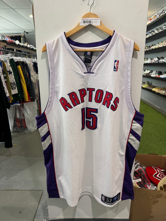 Toronto Raptors Vince Carter Reebok Jersey (L)