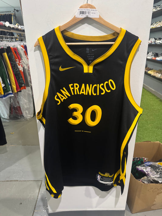 Golden State Warriors Curry Nike City Edition Jersey (XXL)