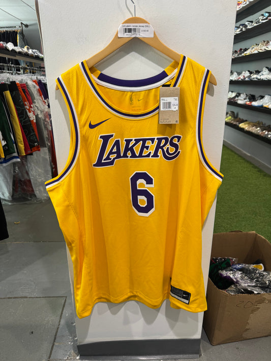 Los Angeles Lakers James #6 Jersey (XXL)