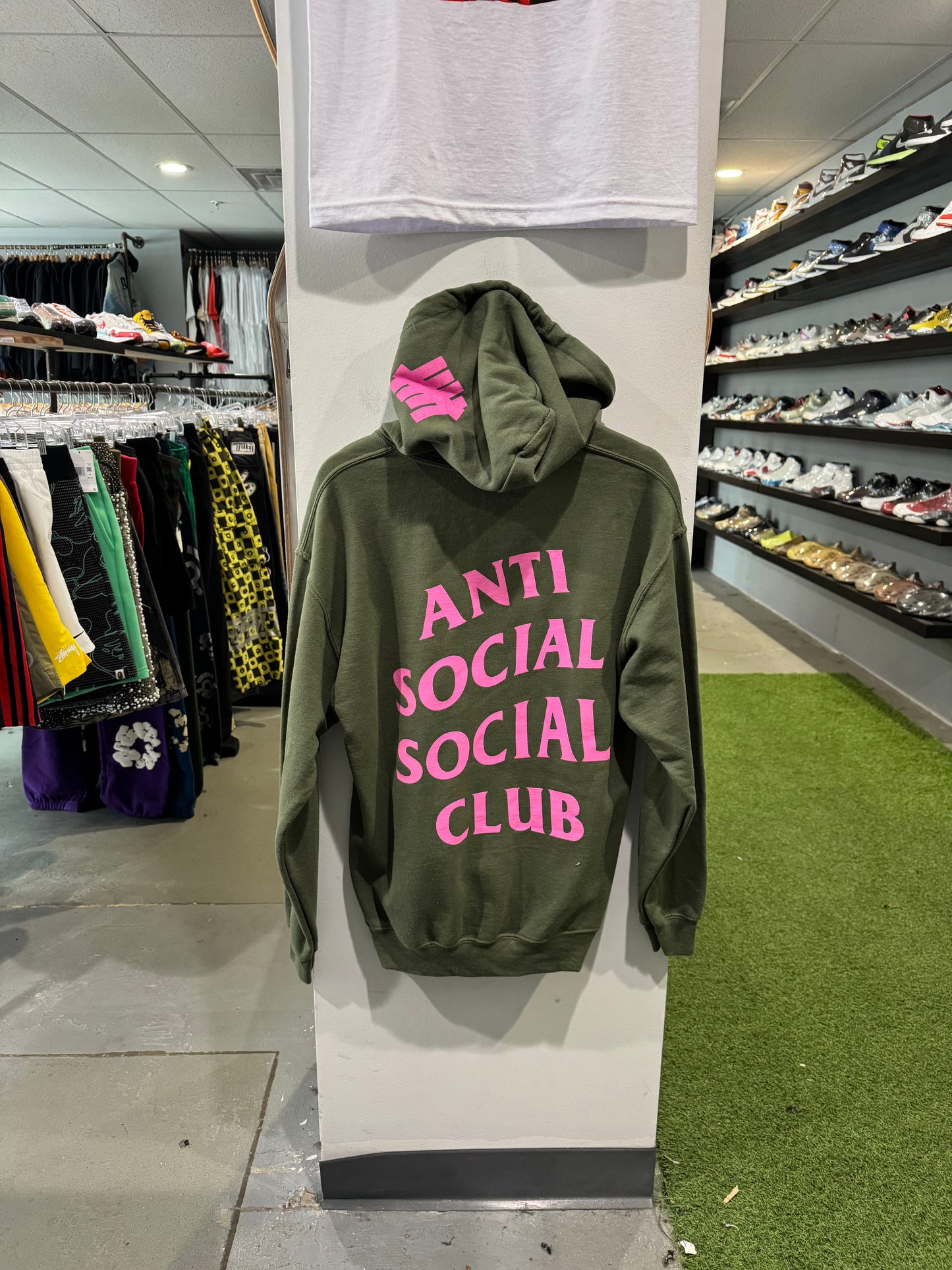 ASSC x Undefeated Hoodie Green (M)