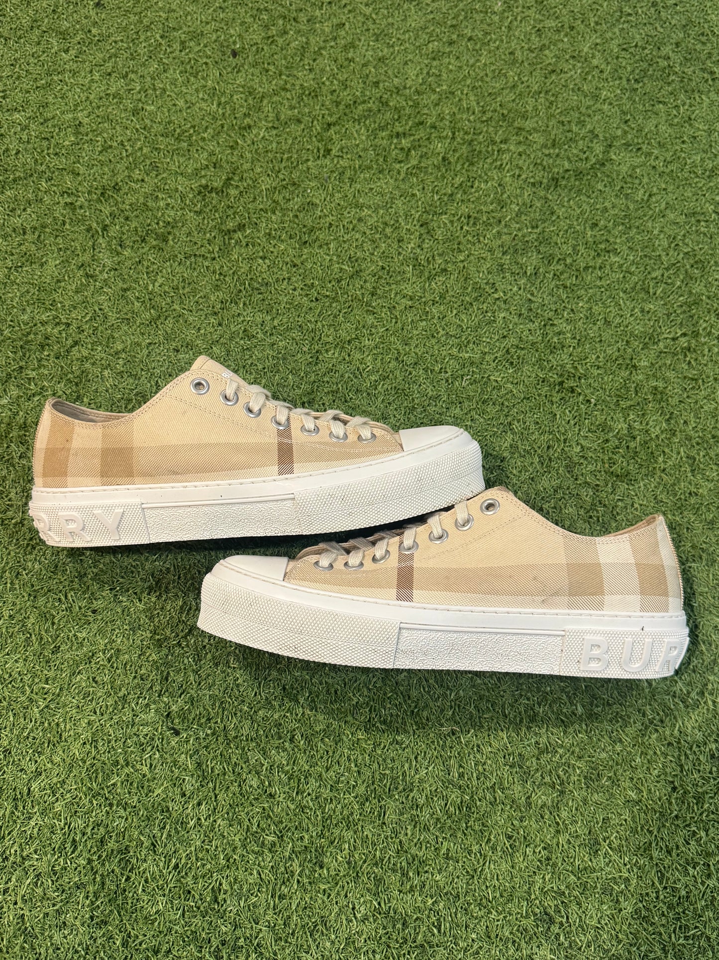 Burberry Jack Low Top Tan (10)