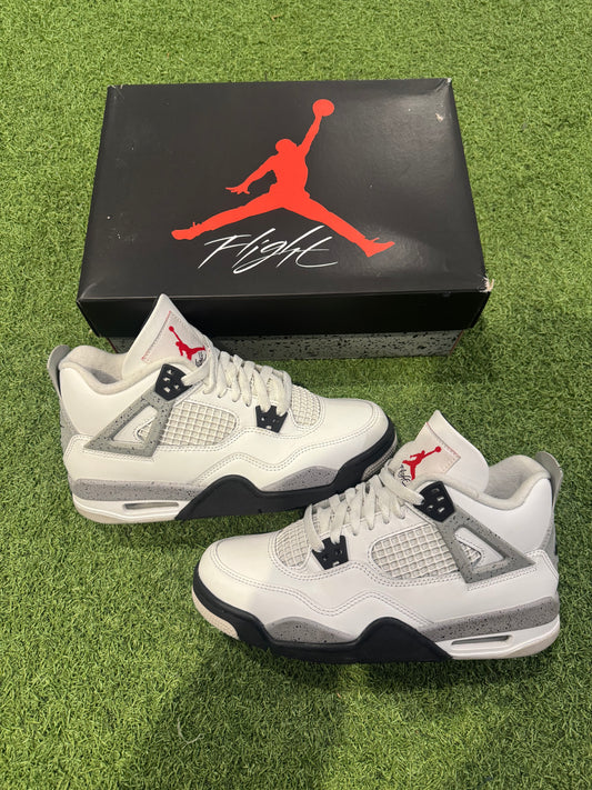 Jordan 4 White Cement (6.5Y)