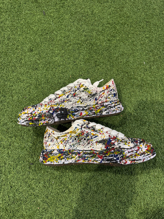 Maison Mihara Peterson Splatter Sneaker White
