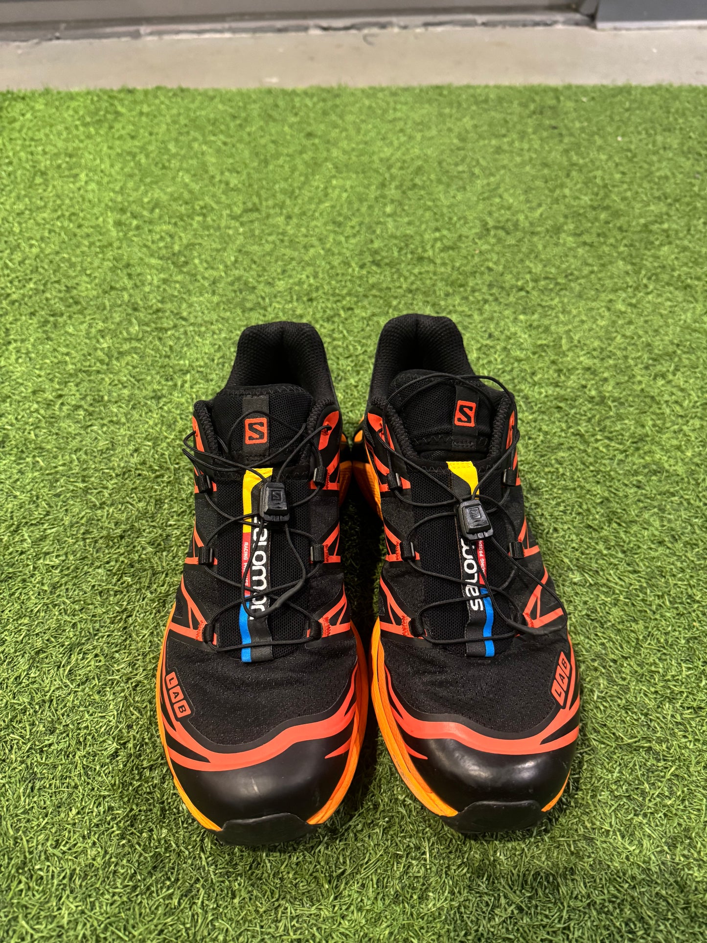 Salomon XT-6 Black Magnet Vibrant Orange (9)