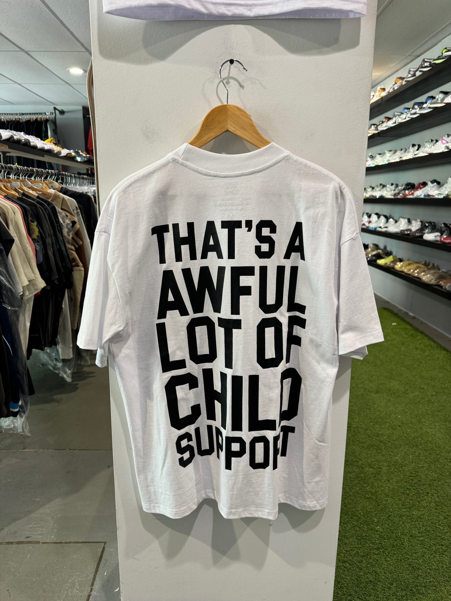 Awful Lot Of Cough Syrup Child Support Tee