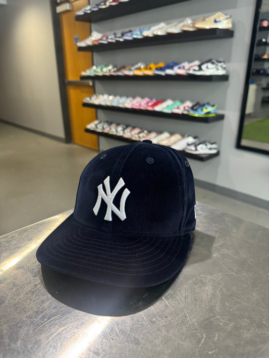 Hidden NY Corduroy Yankees Hat Navy (7)