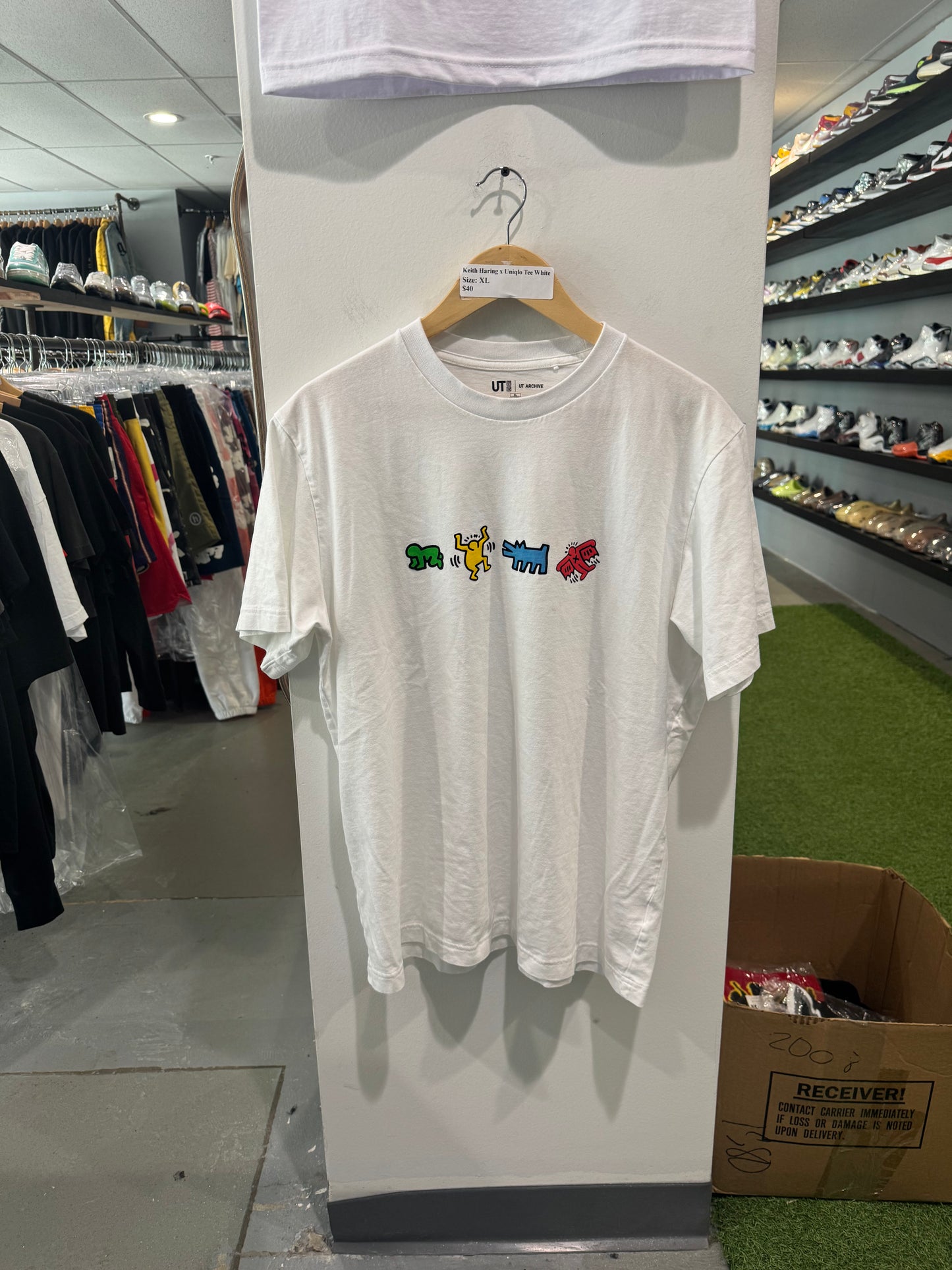 Keith Haring x Uniqlo Tee White (XL)