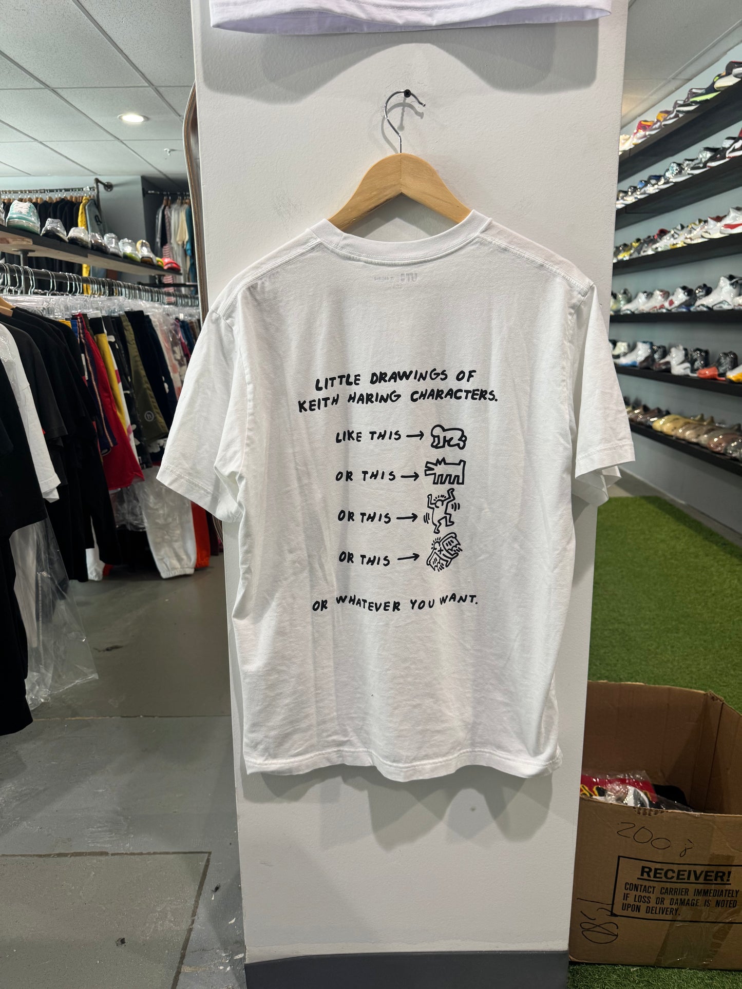 Keith Haring x Uniqlo Tee White (XL)