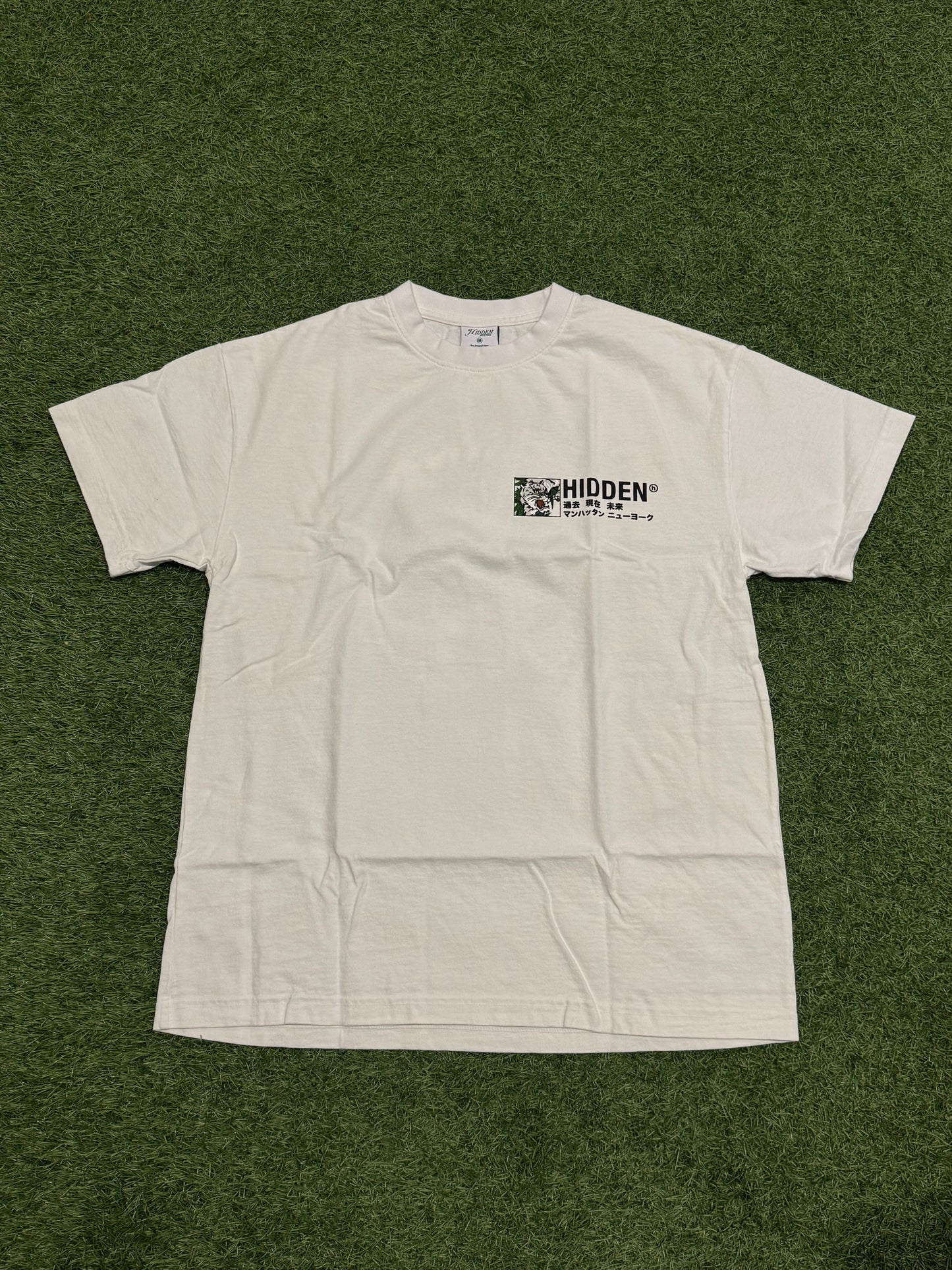 Hidden NY Tiger Tee White