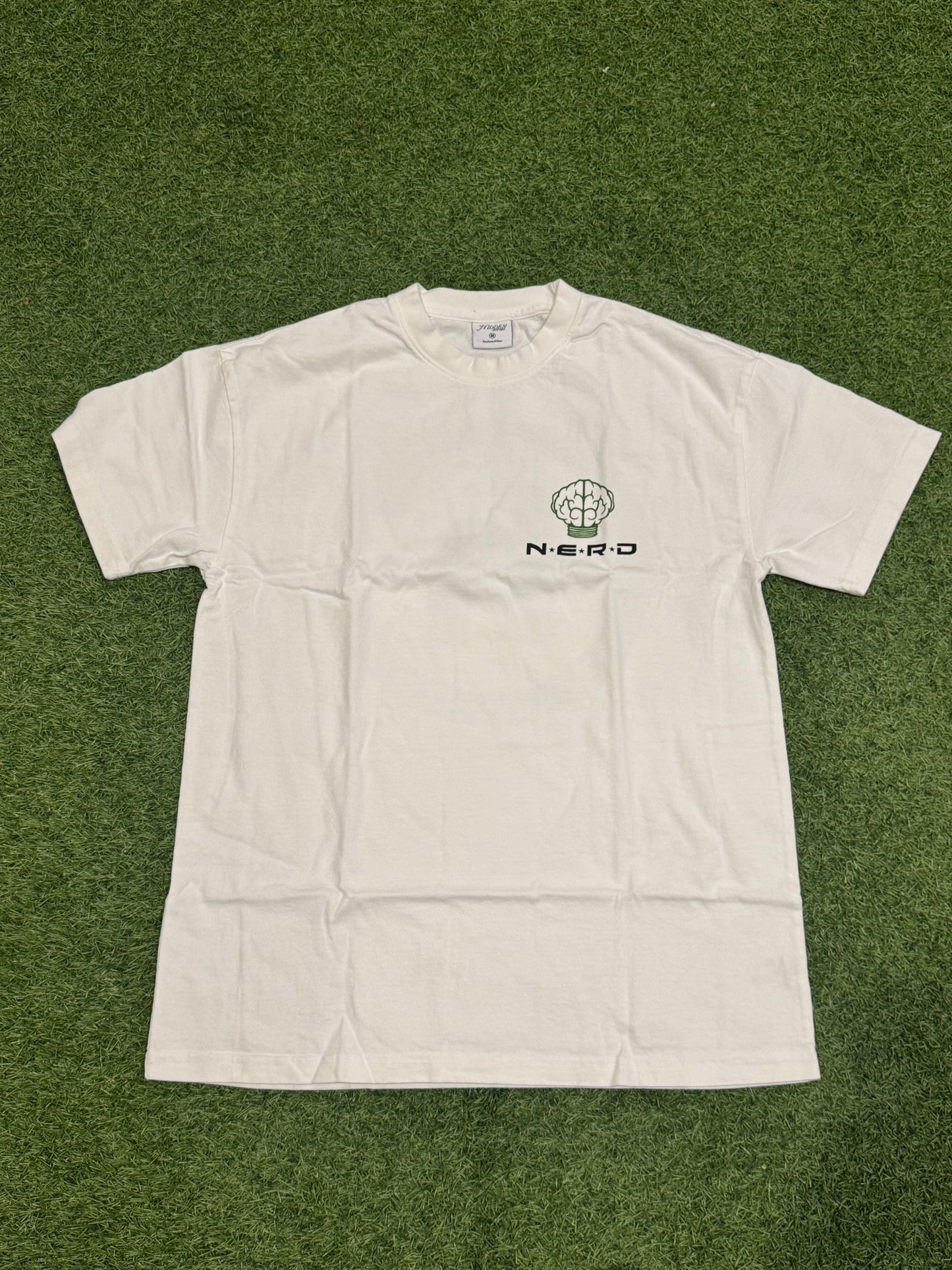 Hidden NY N.E.R.D Logo Tee White