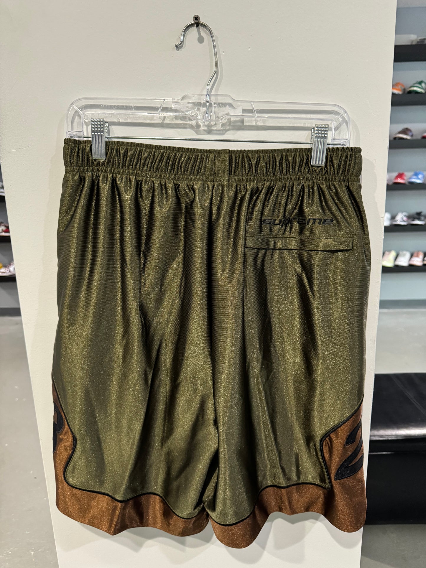 Supreme x Jordan Shorts Olive (S)