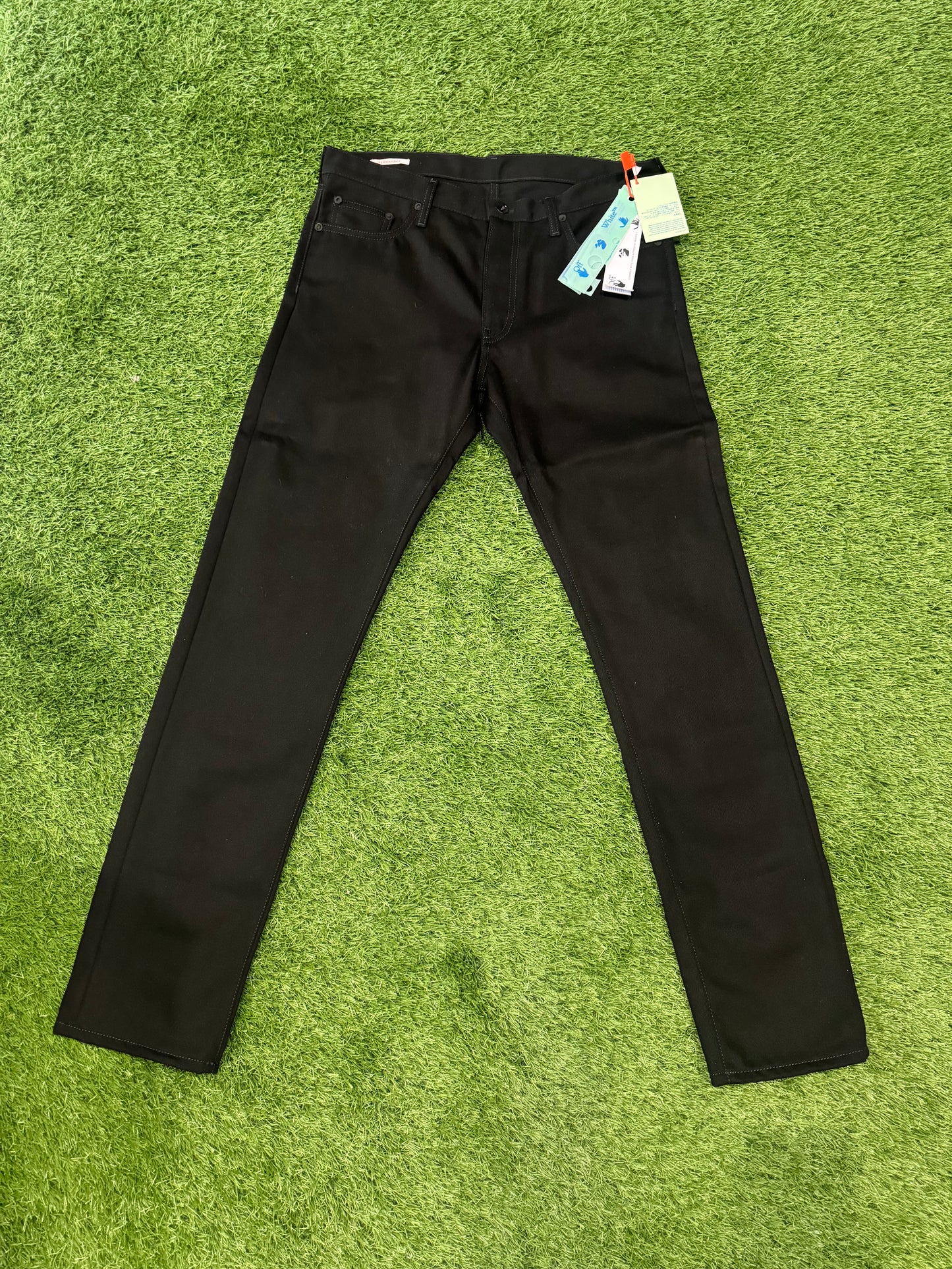 Off-White Single Arrow Jeans Black (32)