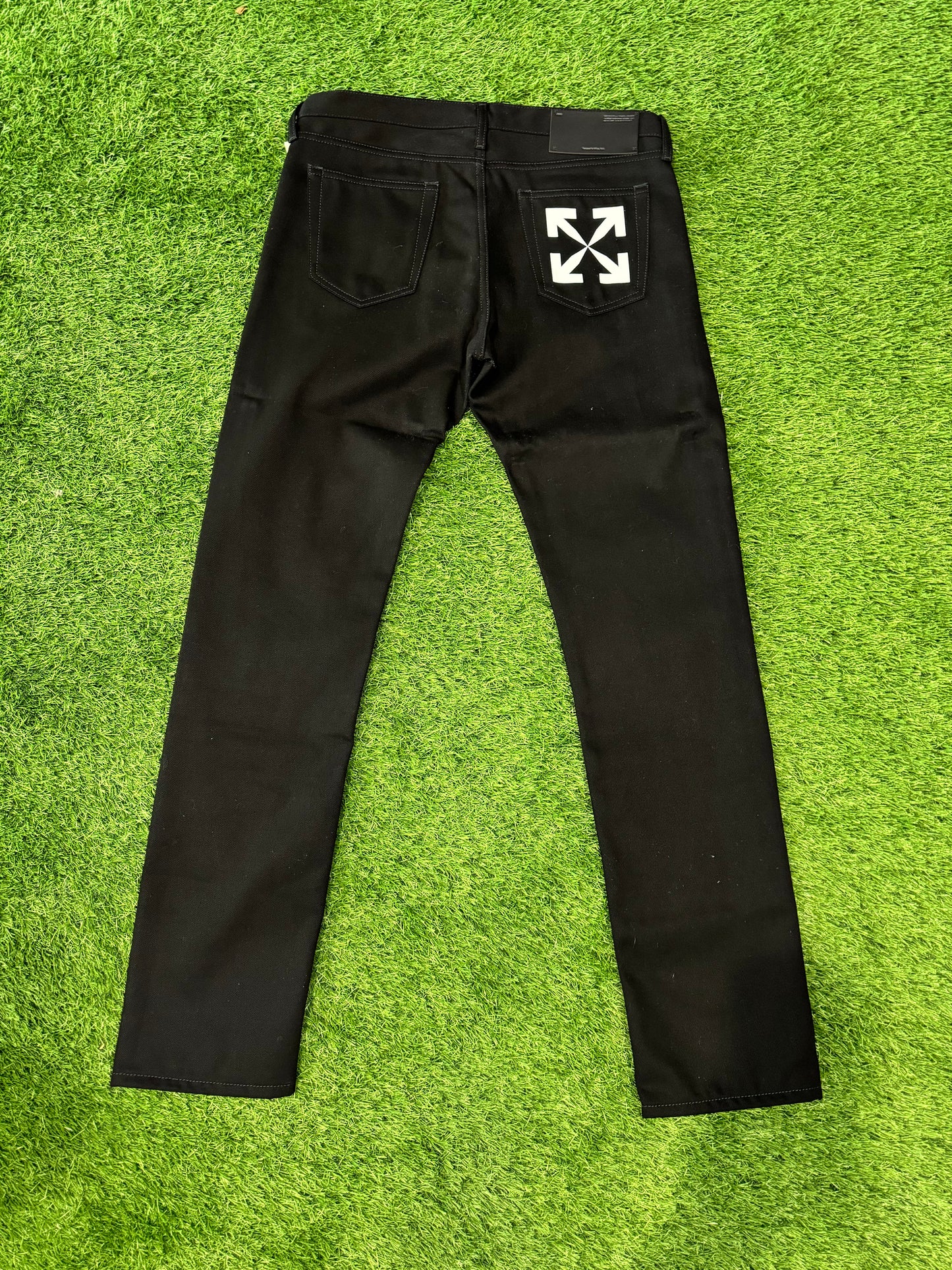 Off-White Single Arrow Jeans Black (32)