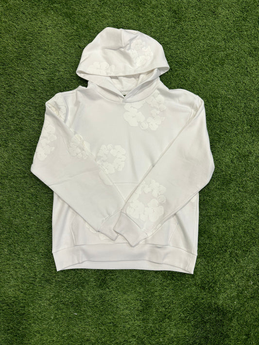 Denim Tears Hoodie Monochrome White