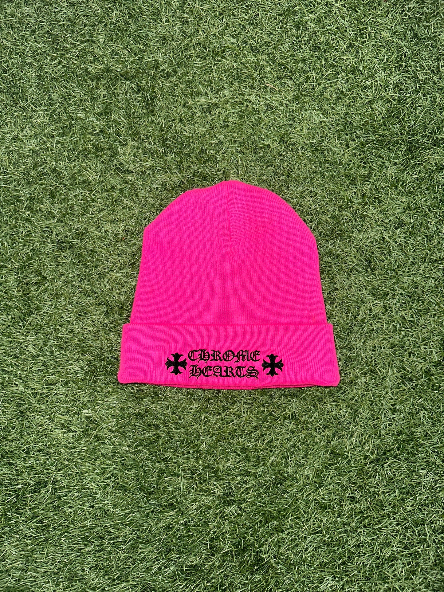 Chrome Hearts Beanie Pink