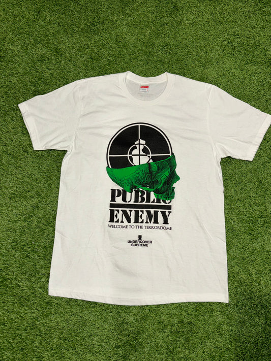 Supreme x Undercover x Public Enemy Tee White (M)