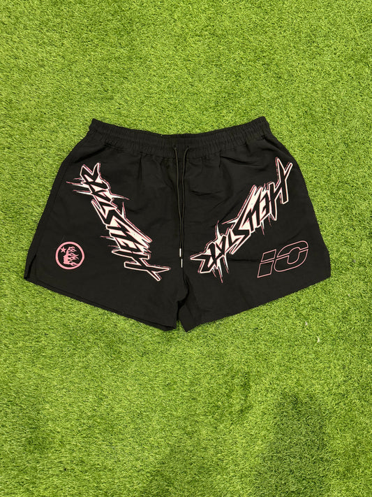 Hellstar Waxed Nylon Shorts (XXL)