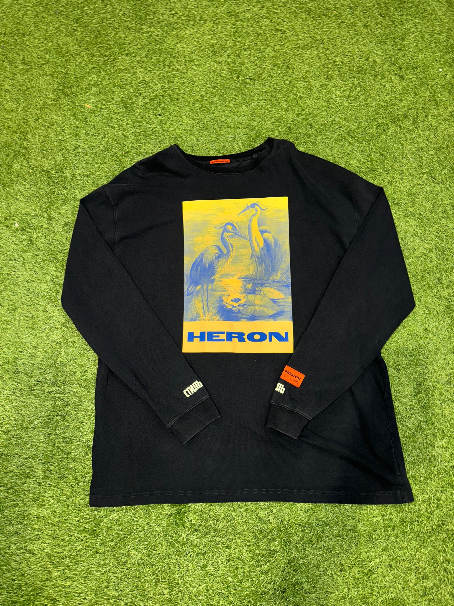 Heron Preston L/S Tee Black