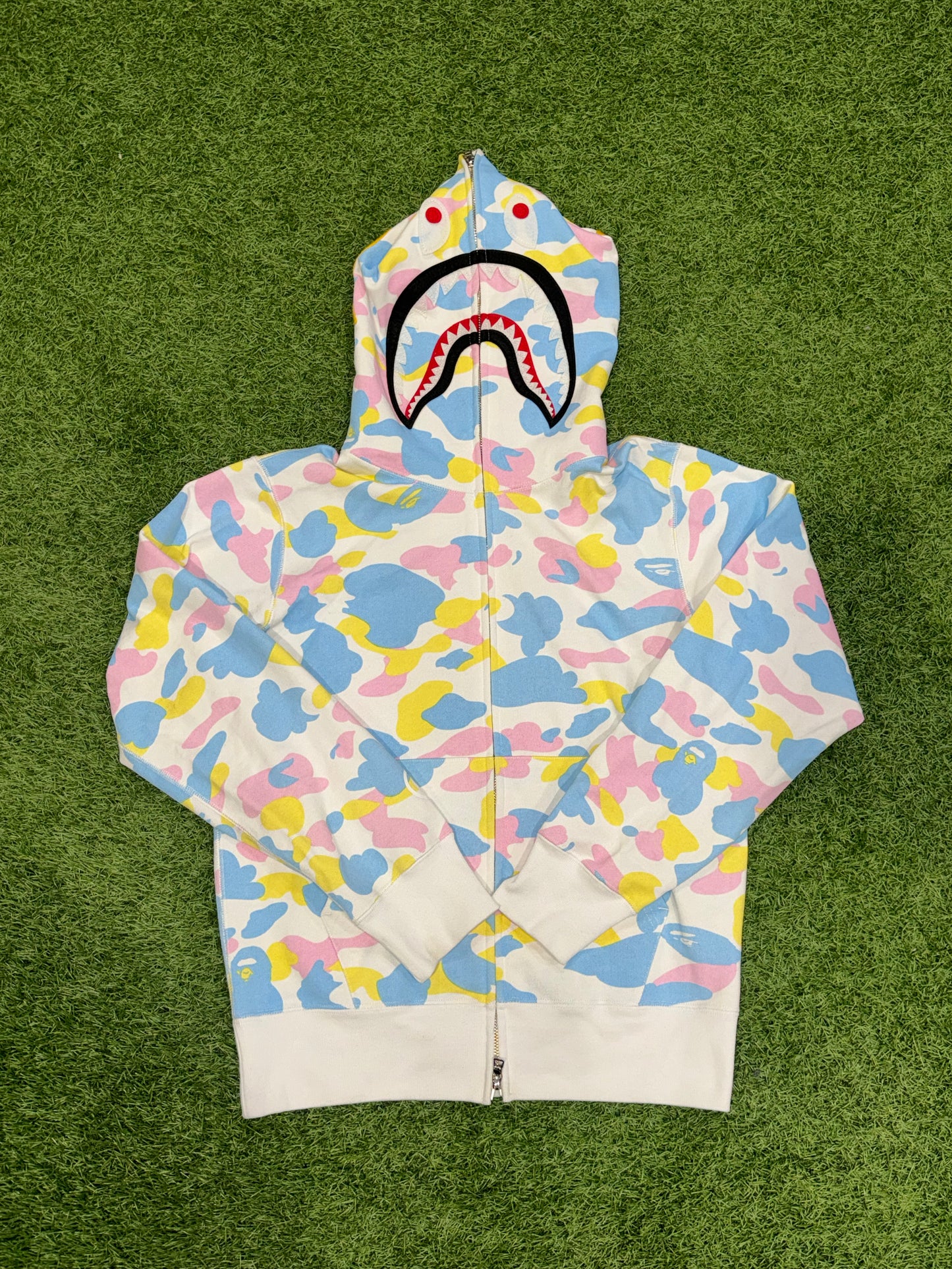 Bape Cotton Candy Zip Up Hoodie (S)