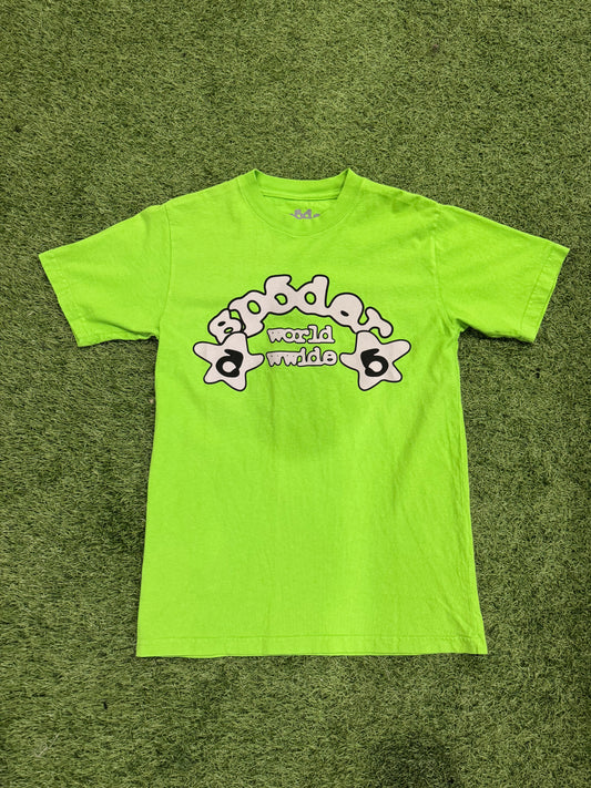 Sp5der Worldwide Tee Green