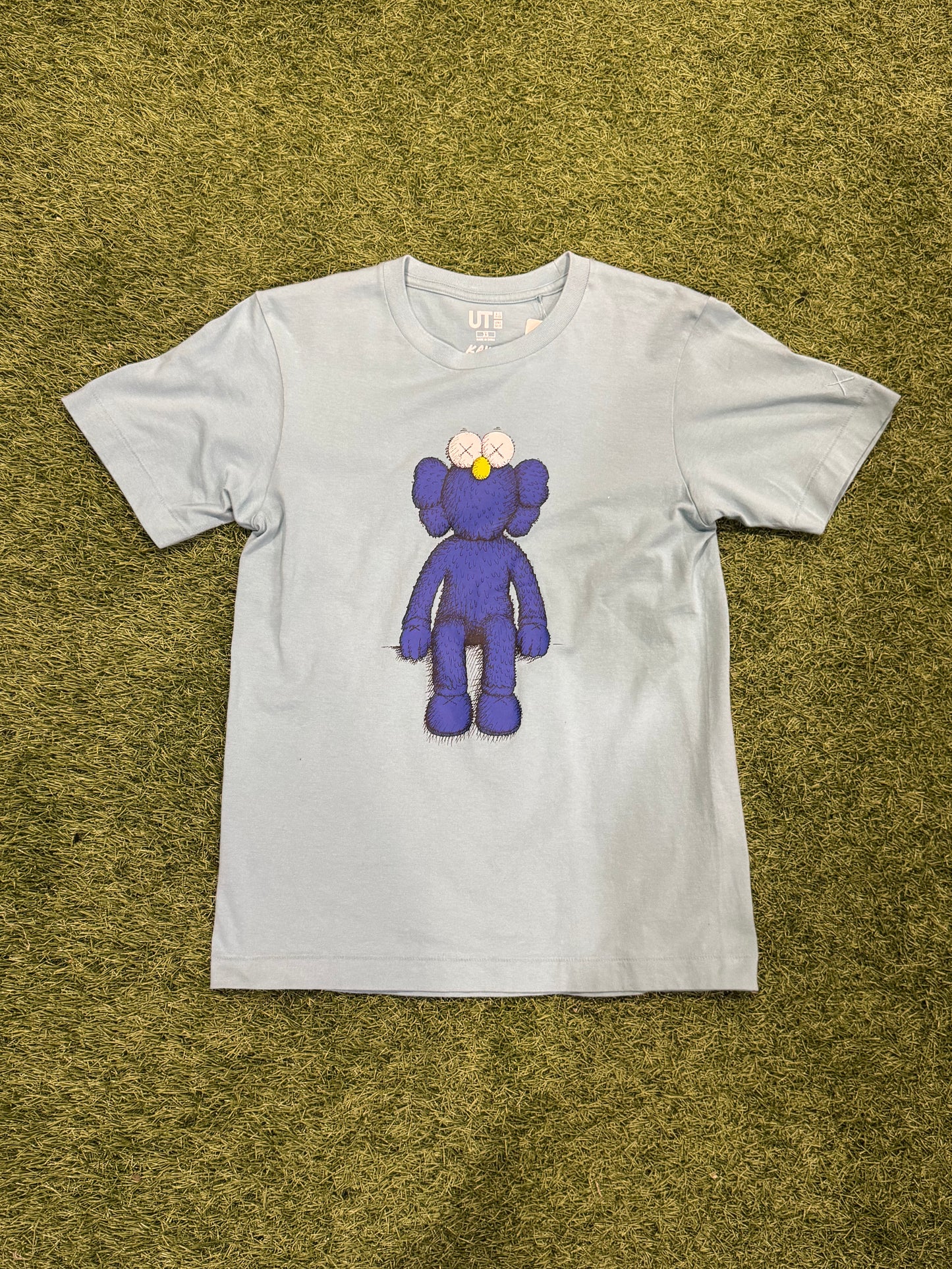 Kaws Uniqlo BFF Tee Blue (XS)