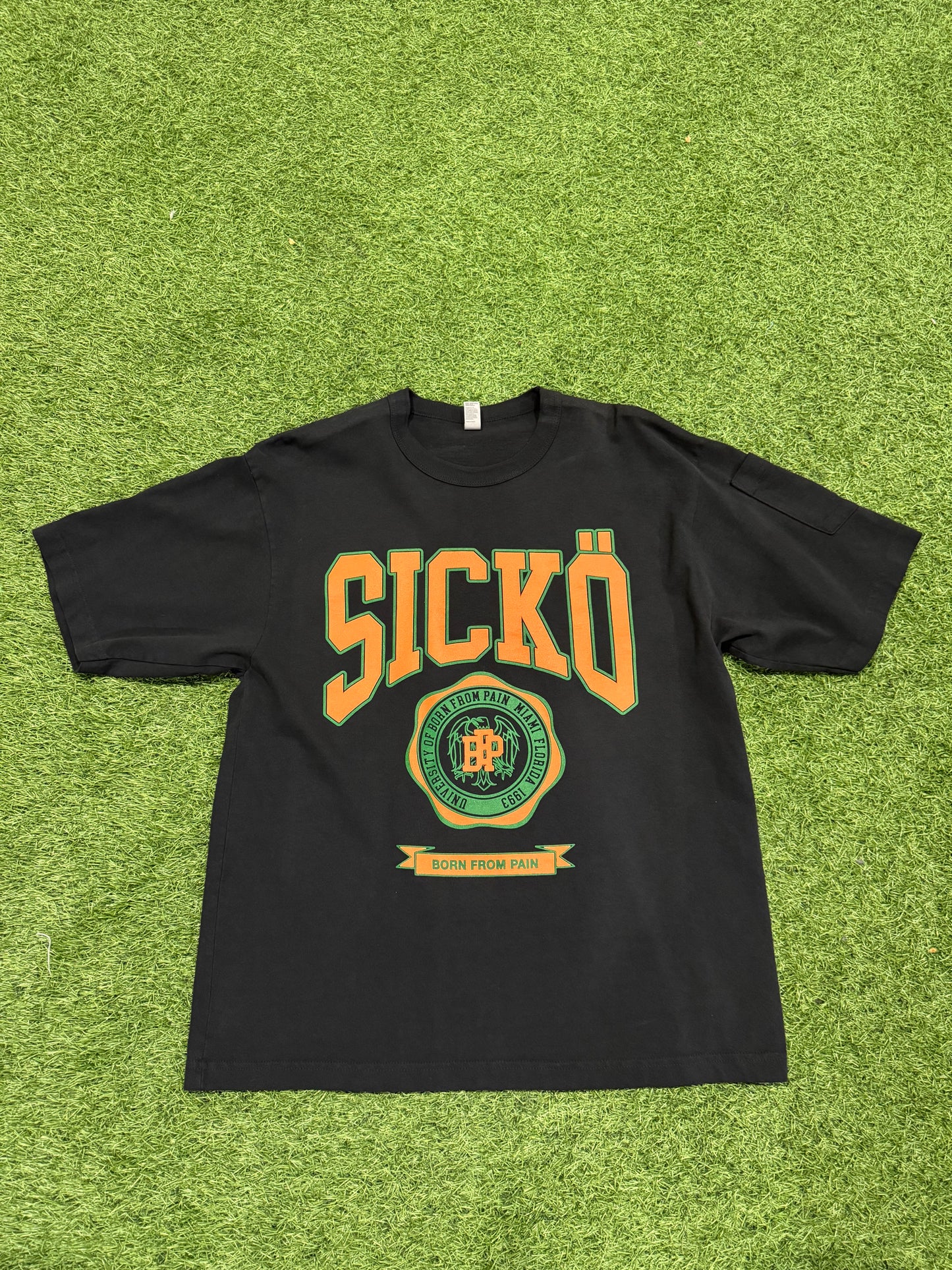 Sicko Miami Tee Black