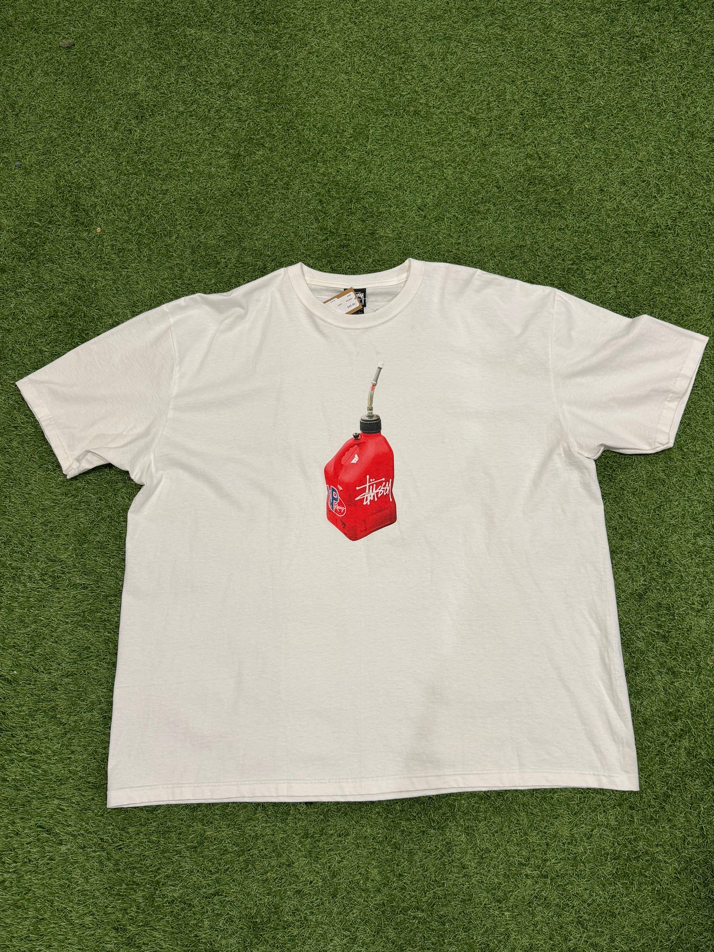 Stussy Gas Tank Tee White